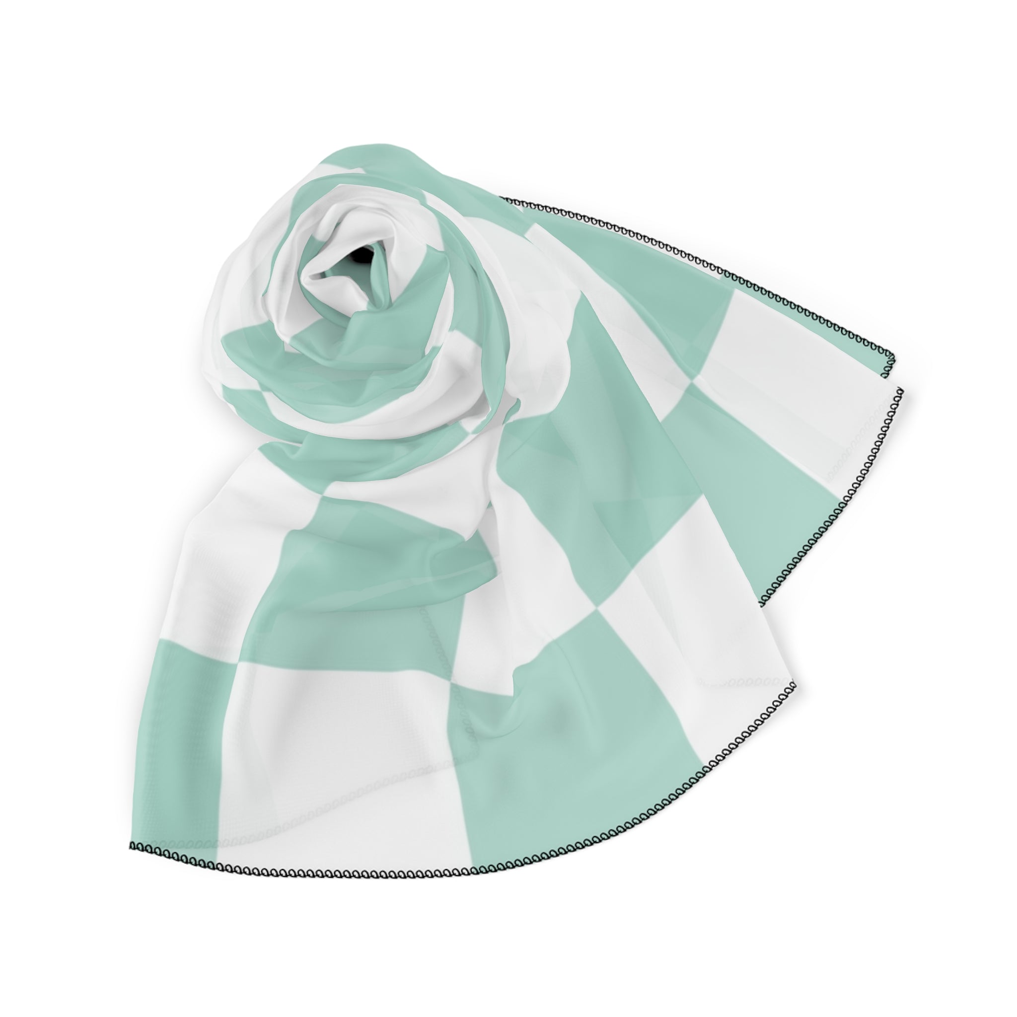 Chessboard Poly Scarf, Artsulli - Art is Long, Life is Short, Accessories, , , , , , , 