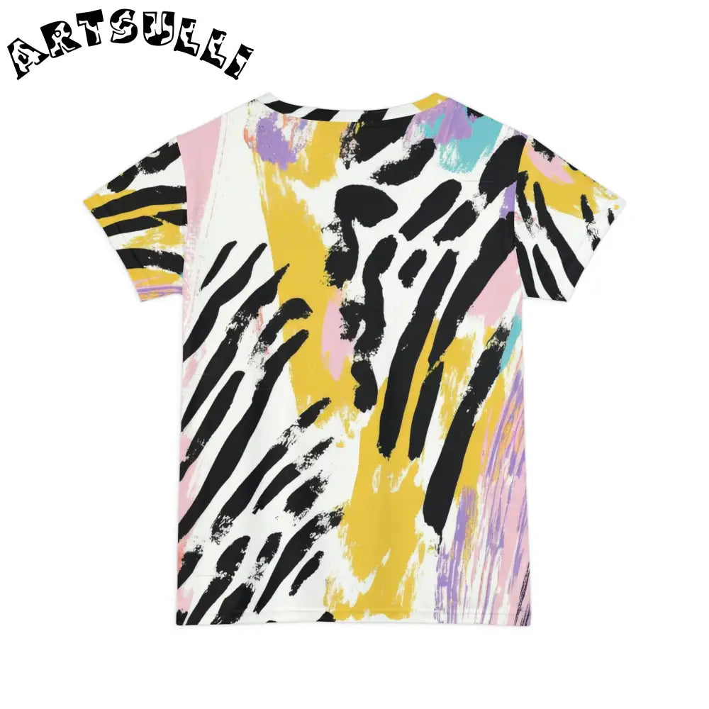 JAKKOUTTHEBXX Wild Zebra Stripes x Paint Brush Strokes Multi-Color
