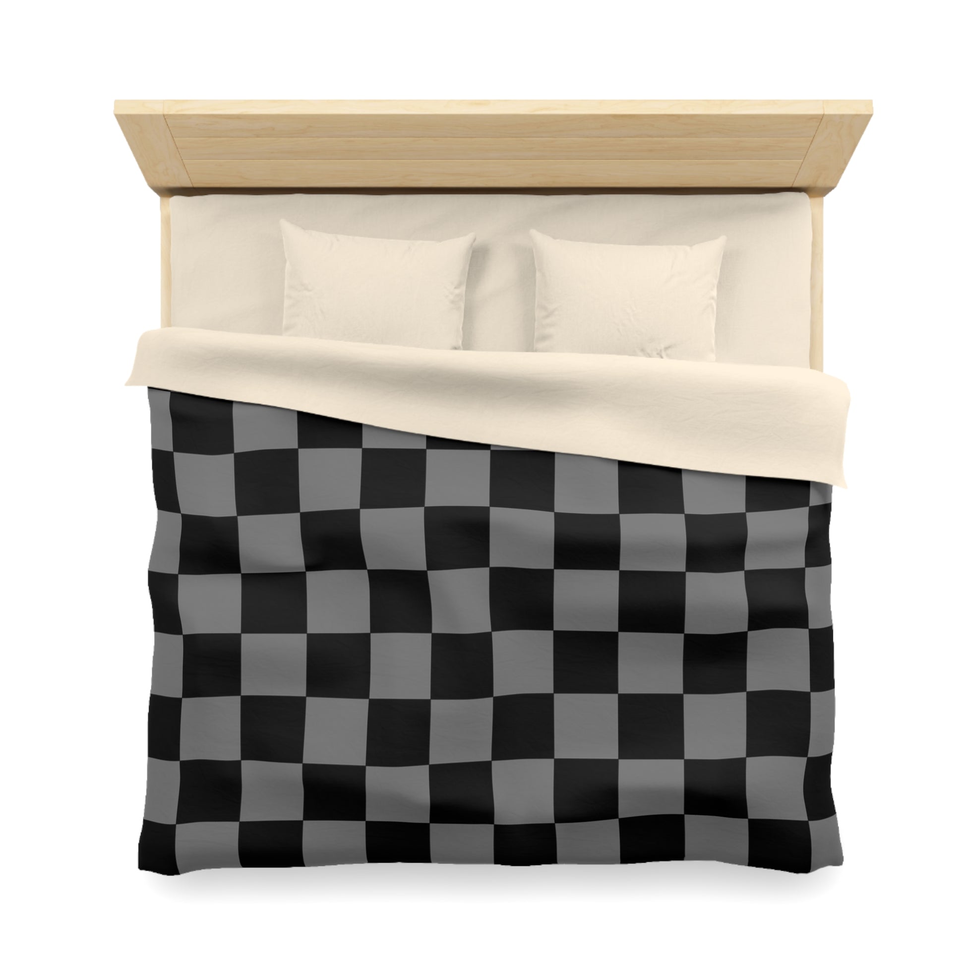 8K Void Surfer Microfiber Duvet Cover, Artsulli - Art is Long, Life is Short, Home Decor, , , , , , , 