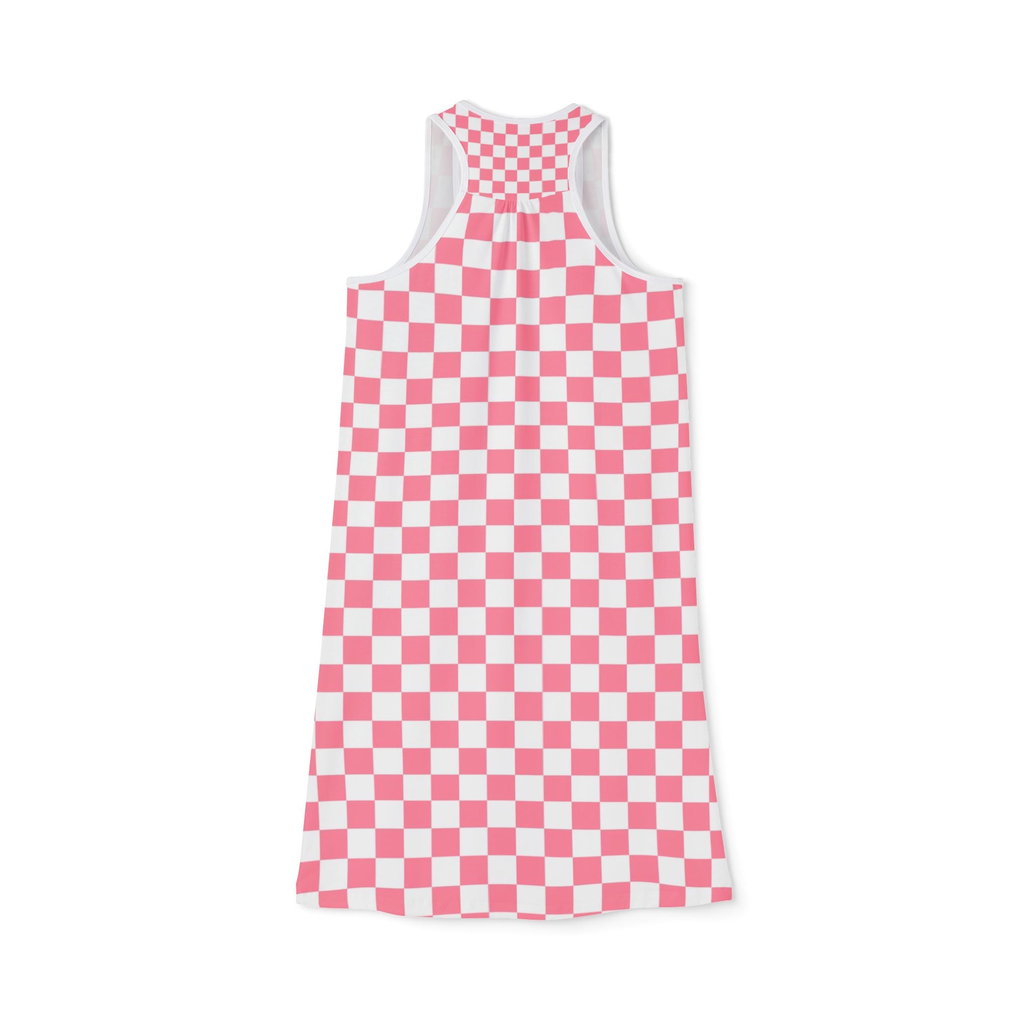Brigandine Checkered Scene Women's Racerback Dress (AOP)