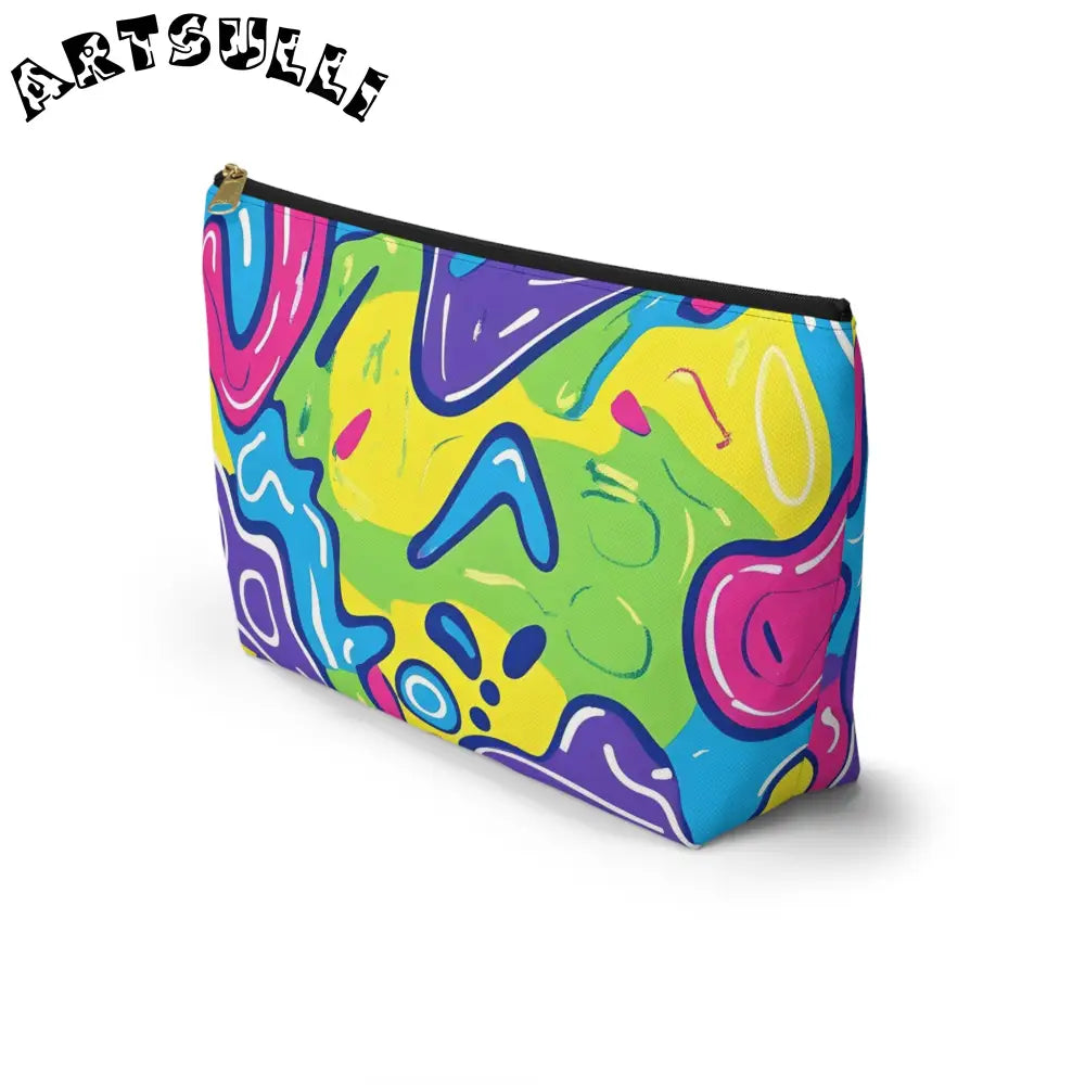 JAKKOUTTHEBXX Colorful Abstract T-Bottom Pouch 2025