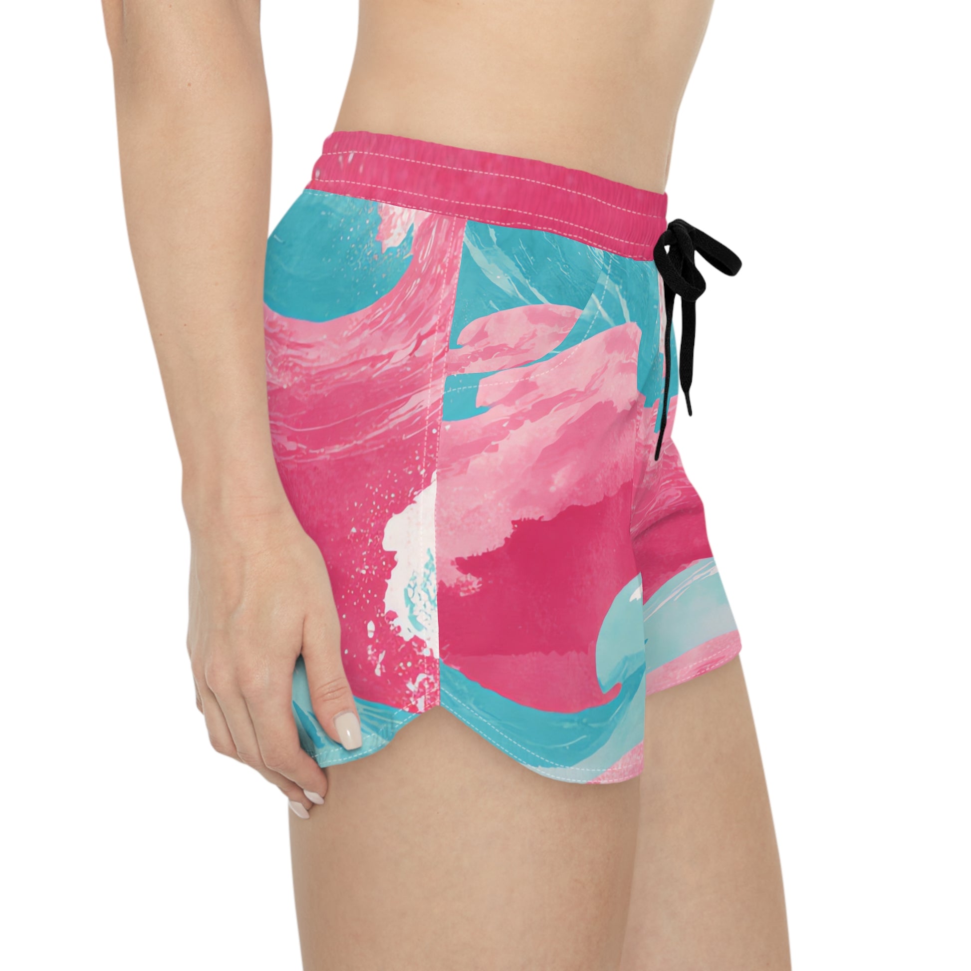 The Great Pastelwave Women's Casual Shorts (AOP), Artsulli - Art is Long, Life is Short, All Over Prints, , , , , , , 