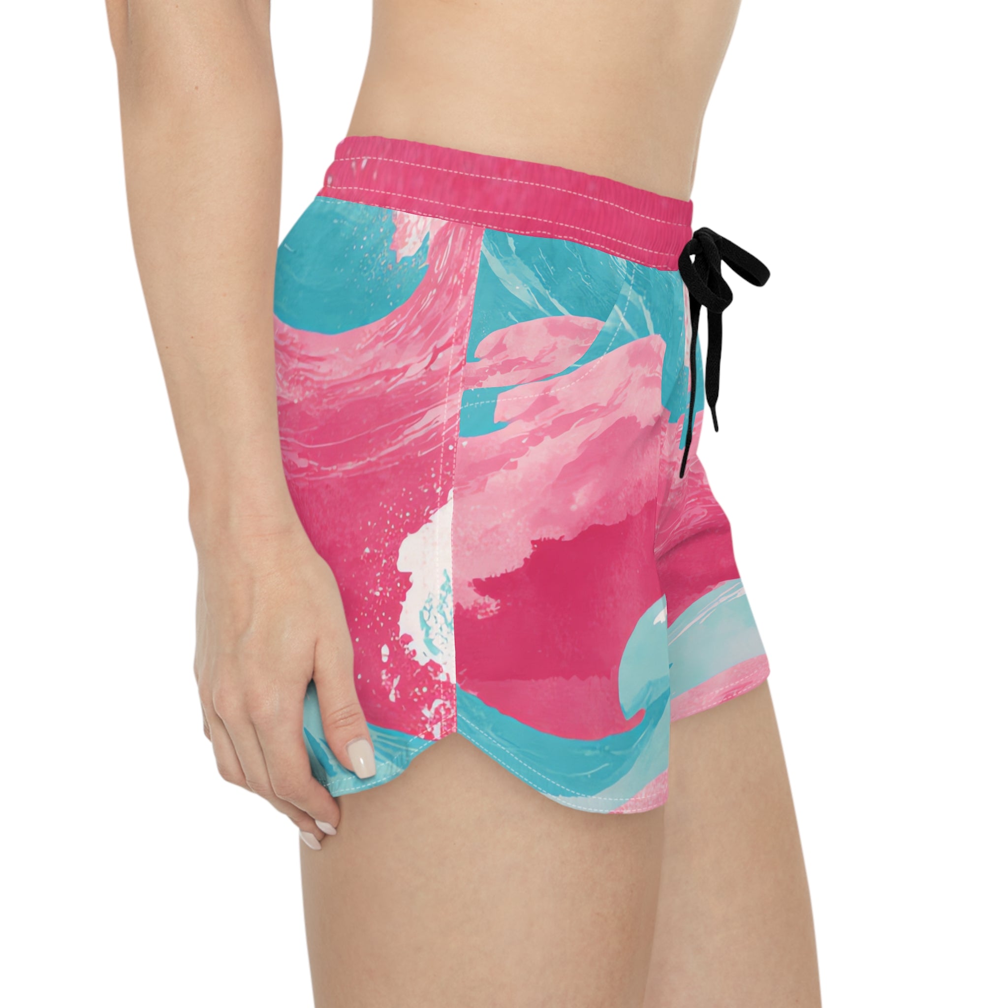 The Great Pastelwave Women's Casual Shorts (AOP), Artsulli - Art is Long, Life is Short, All Over Prints, , , , , , , 
