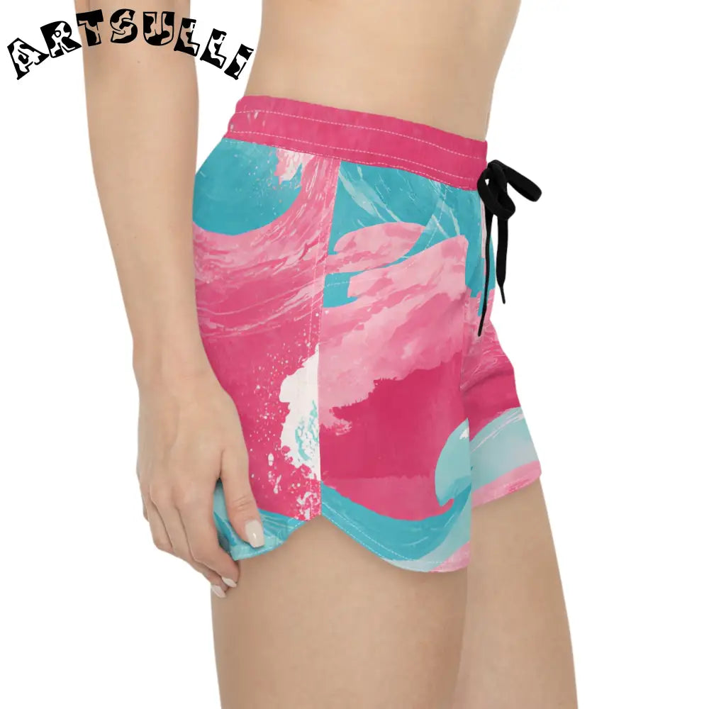 JAKKOUTTHEBXX The Great Pastelwave Women’s Casual Shorts (AOP)