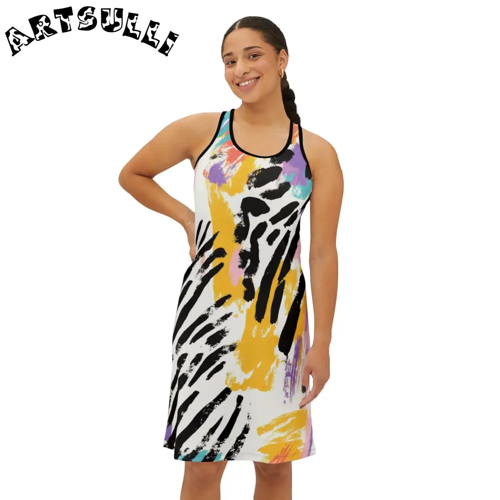 JAKKOUTTHEBXX Wild Zebra Stripes x Paint Brush Strokes Multi-Color