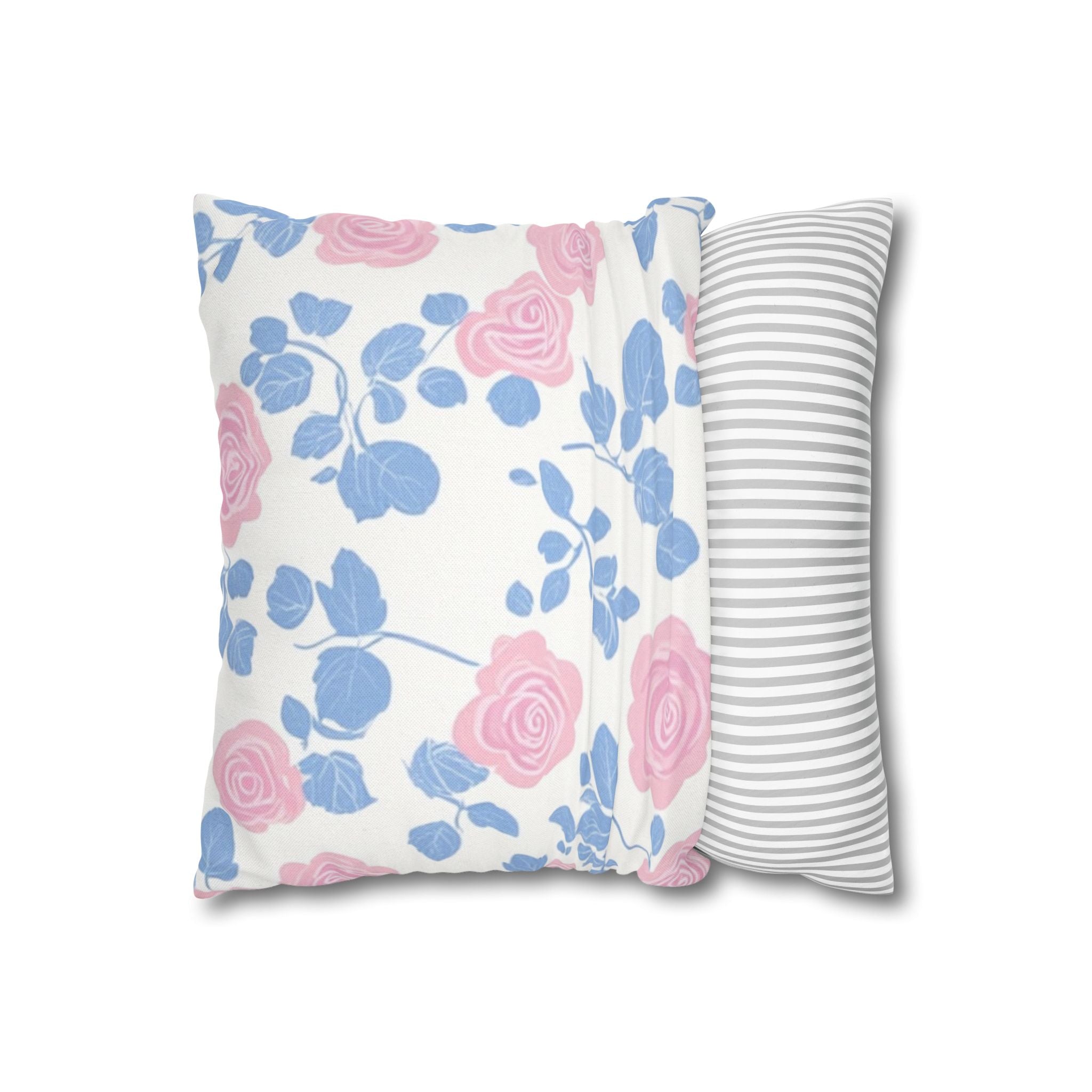 Spun Polyester Square Pillowcase