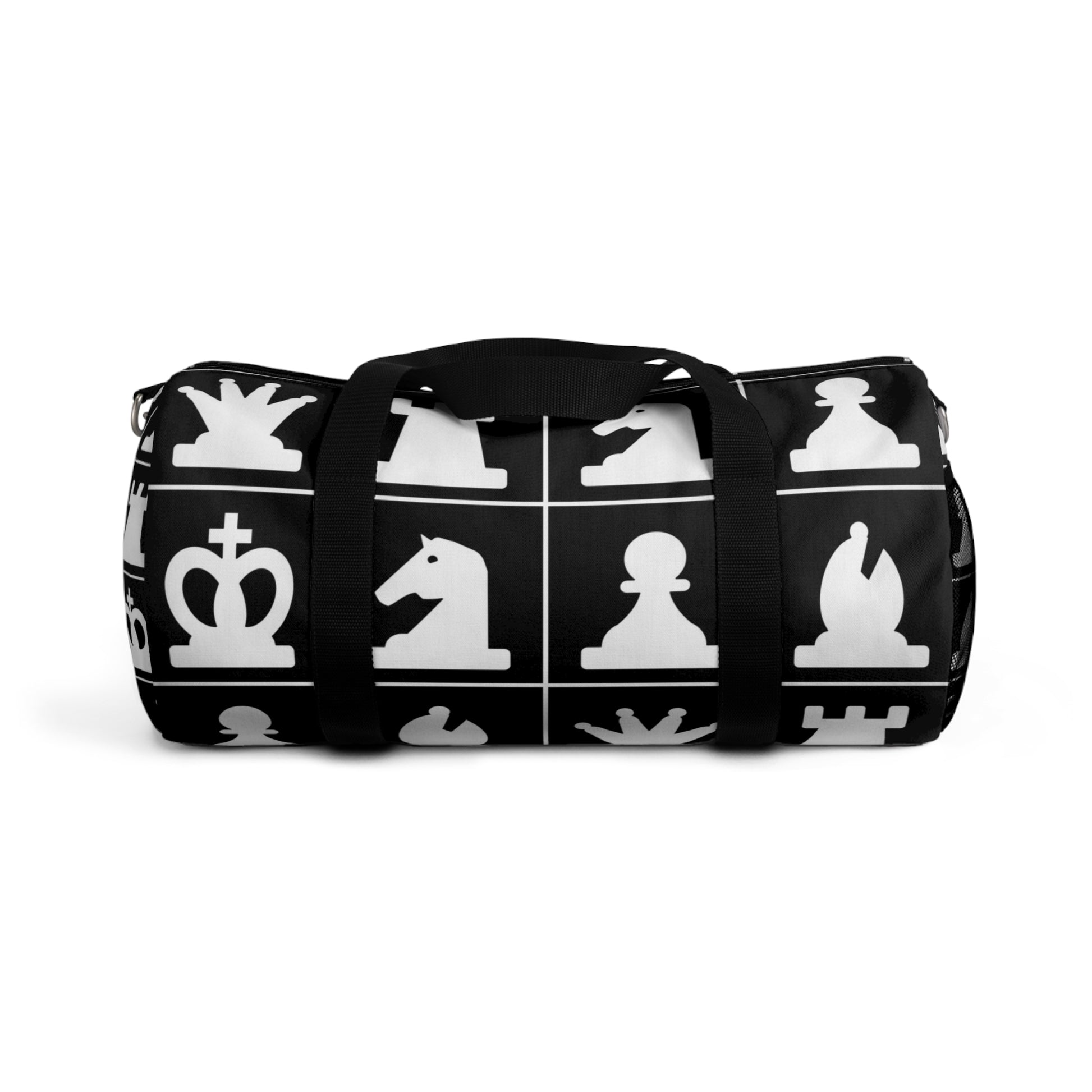 Chessboard Duffel Bag, Artsulli - Art is Long, Life is Short, Bags, Size, Small, , , , , 76802693841494771776