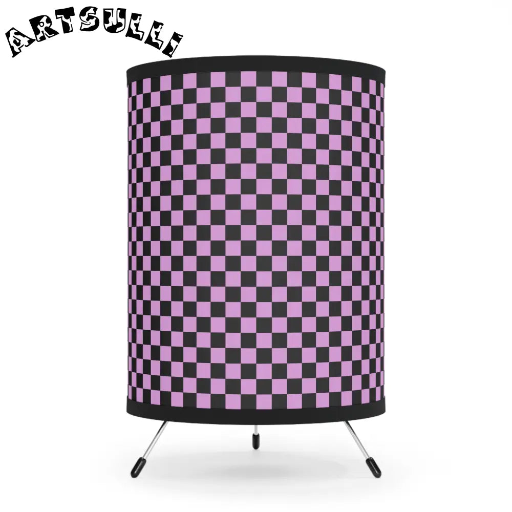 JAKKOUTTHEBXX Pixel Punk Vision Tripod Lamp with High-Res Printed