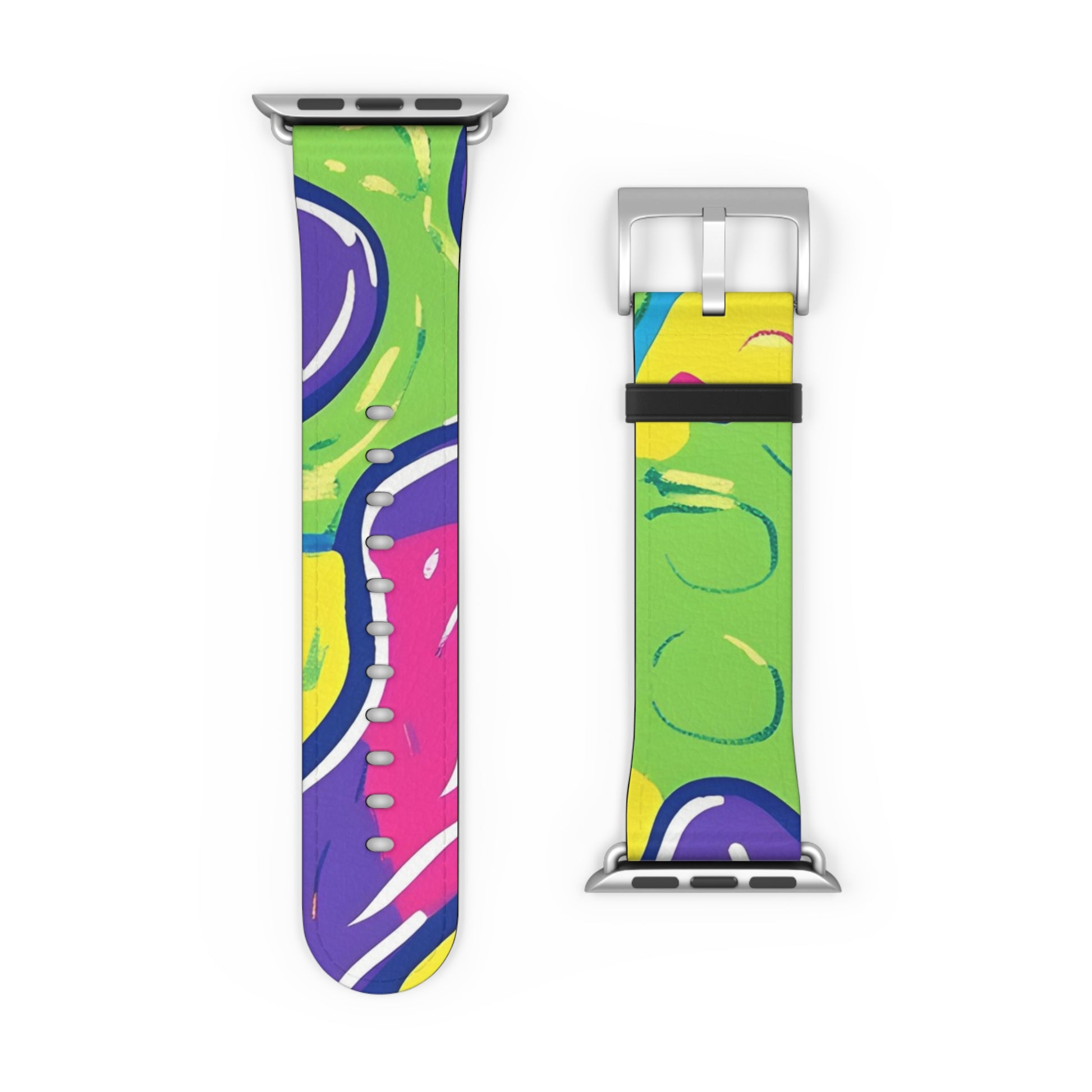 90s Trippy Slime Watch Band, Artsulli - Art is Long, Life is Short, Accessories, , , , , , , 