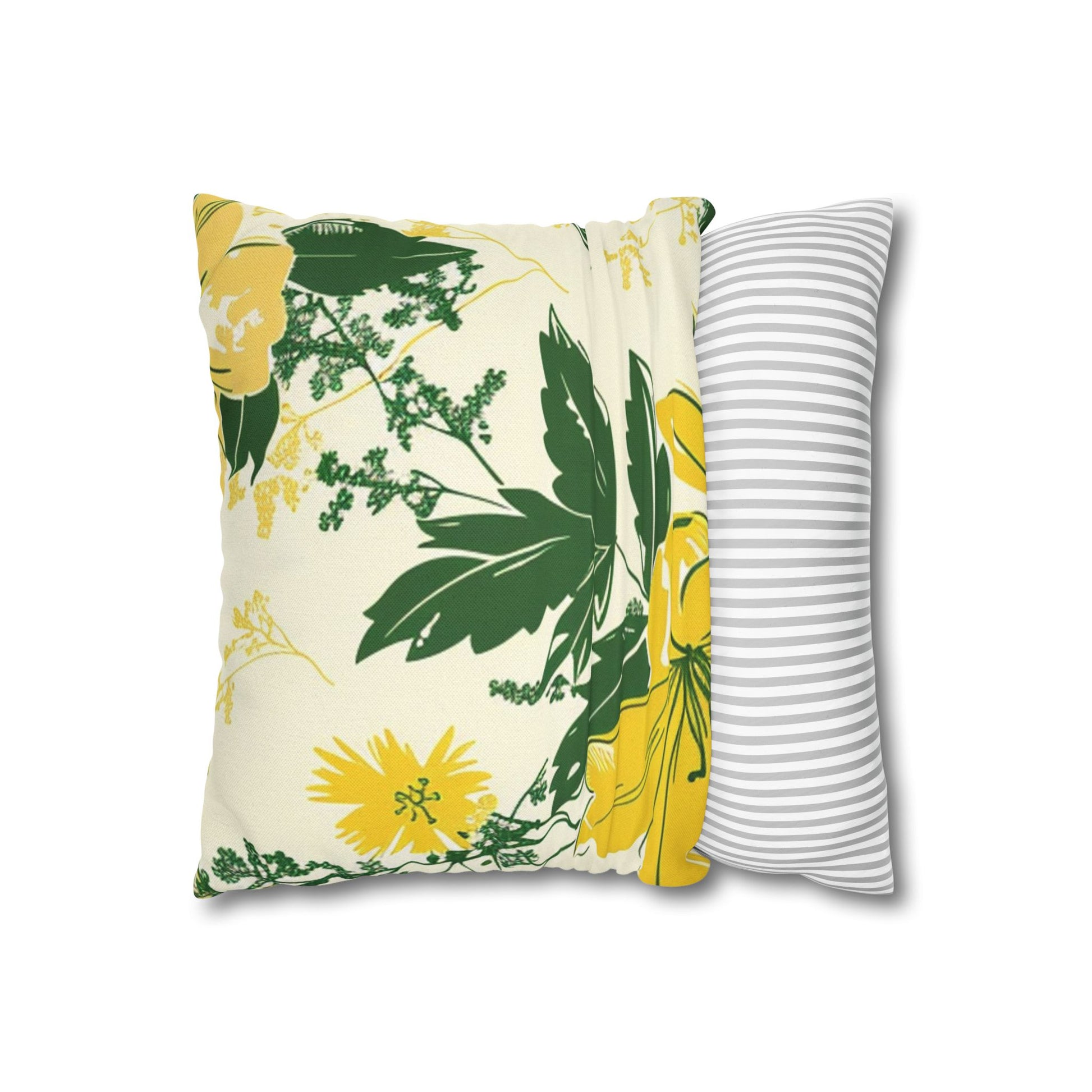 Spun Polyester Square Pillowcase, Artsulli - Art is Long, Life is Short, Home Decor, , , , , , , 