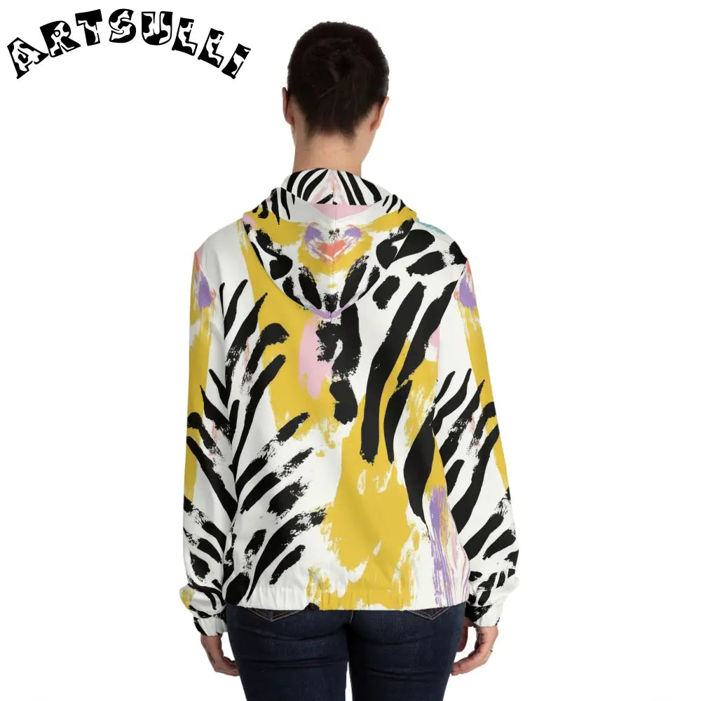 JAKKOUTTHEBXX Wild Zebra Stripes x Paint Brush Strokes Multi-Color