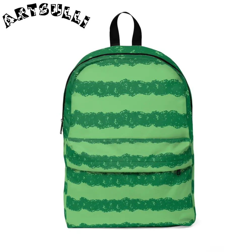 JAKKOUTTHEBXX Watermelon II Green Unisex Classic Backpack