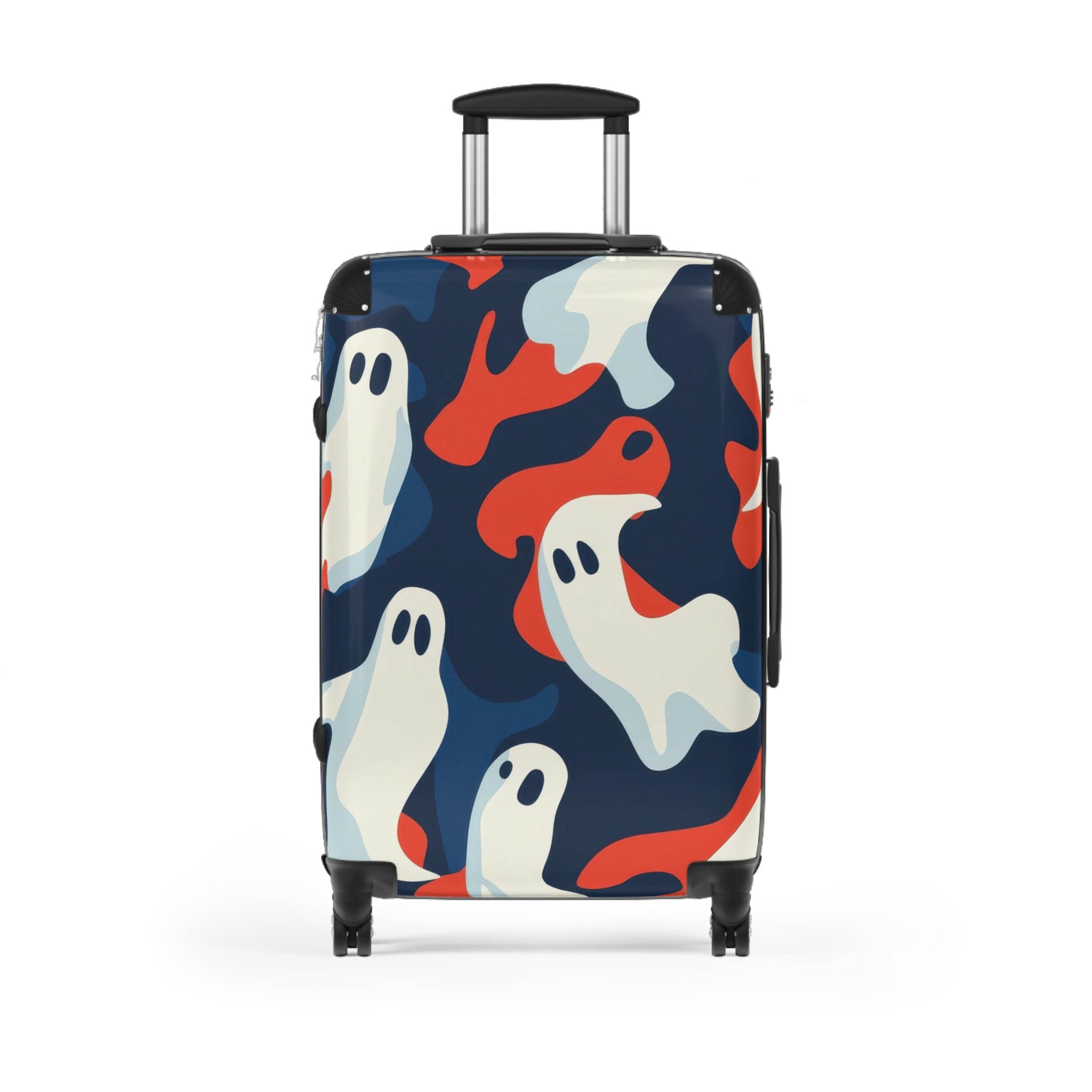 Camo Ghosts Suitcase, Artsulli - Art is Long, Life is Short, Bags, Size, Medium, Color, Black, , , 15827448308110