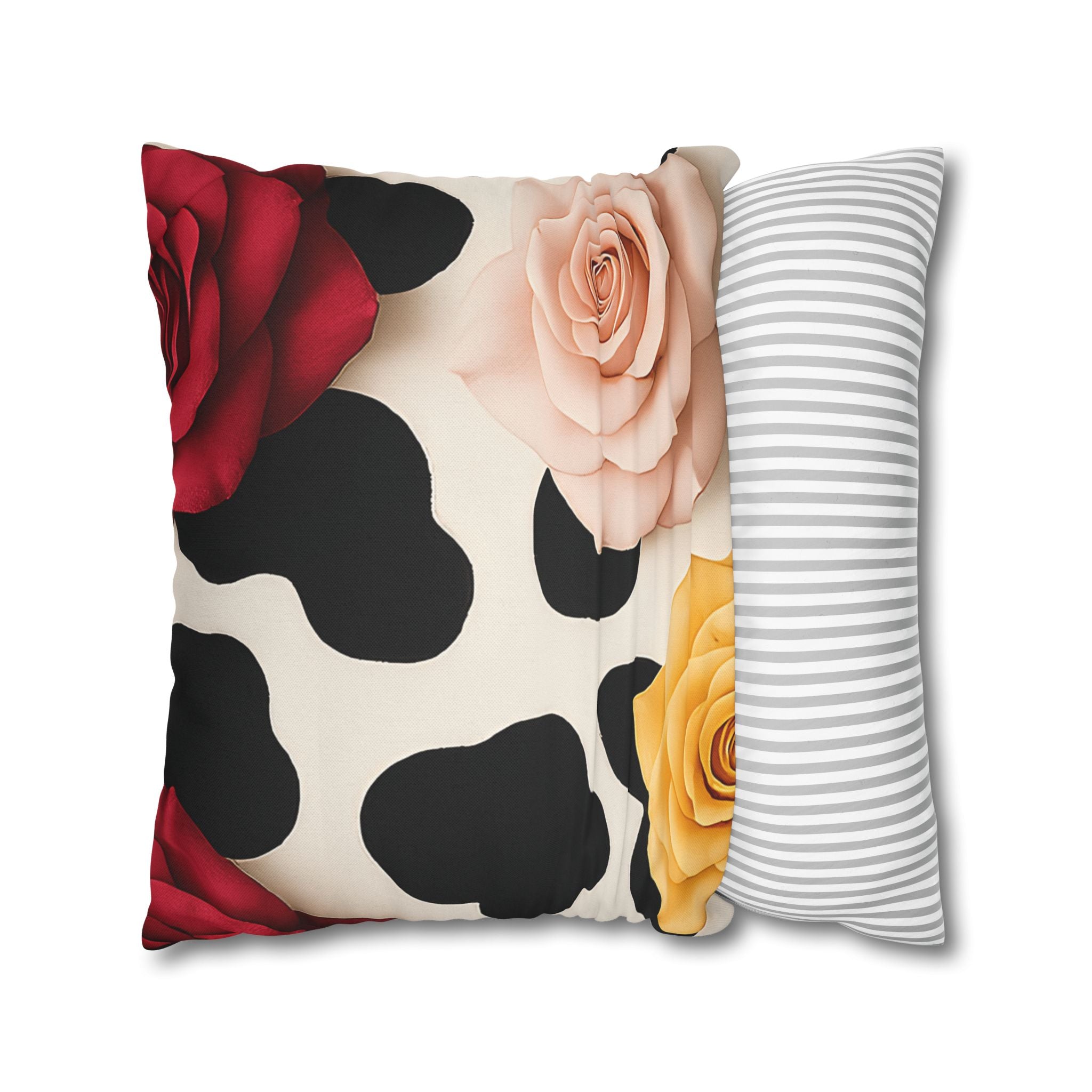 Spun Polyester Square Pillowcase, Artsulli - Art is Long, Life is Short, Home Decor, , , , , , , 