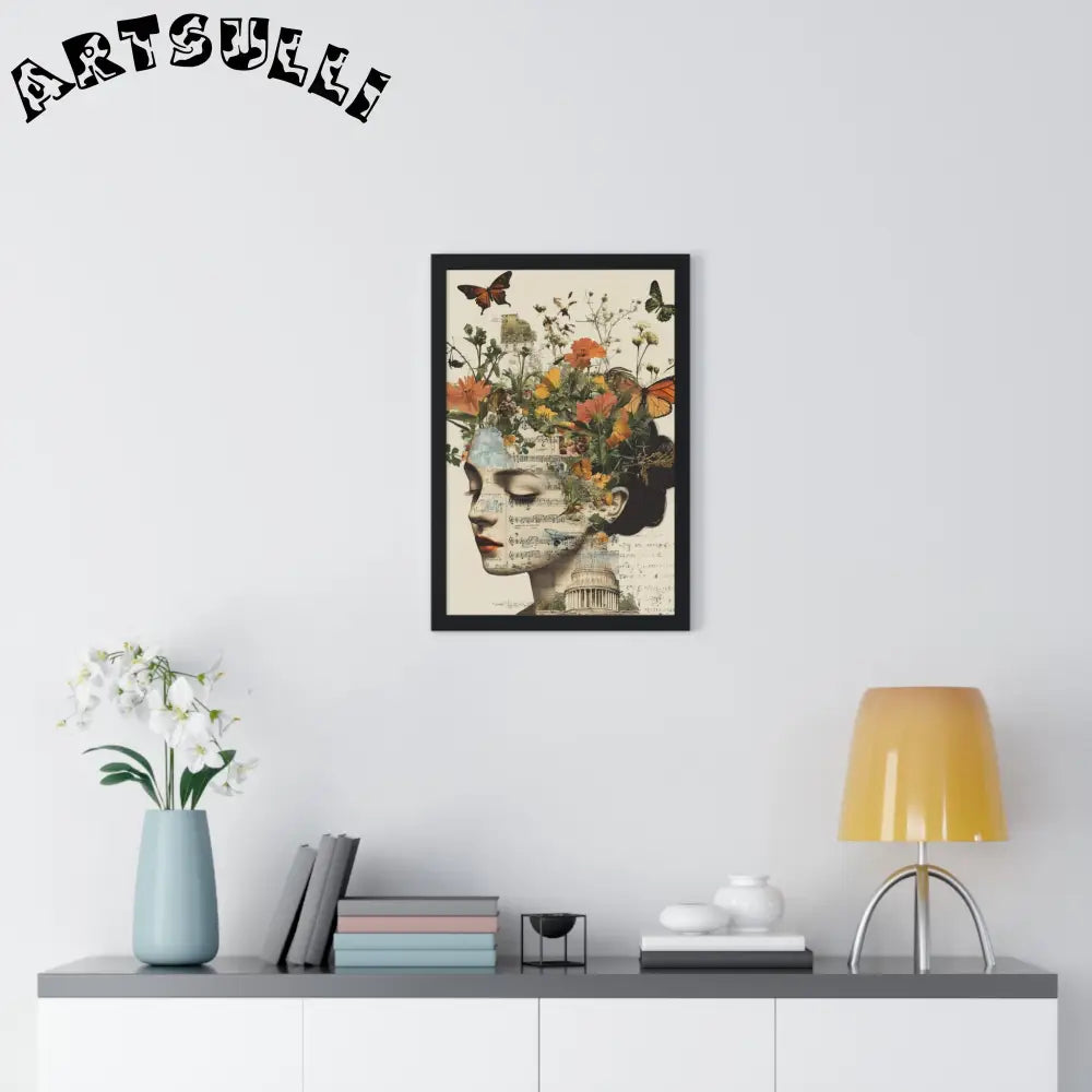 JAKKOUTTHEBXX Ethereal Muse Framed Art Printed Poster 2025