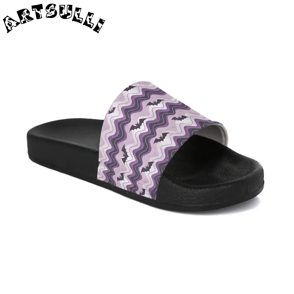 JAKKOUTTHEBXX Bat Wave Women’s Slide Sandals JAKKOUTTHEBXX Artsulli