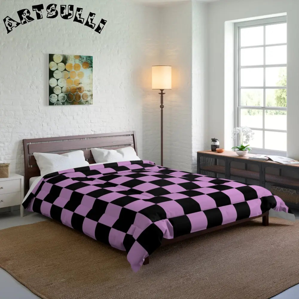JAKKOUTTHEBXX Pixel Punk Vision Comforter JAKKOUTTHEBXX Artsulli