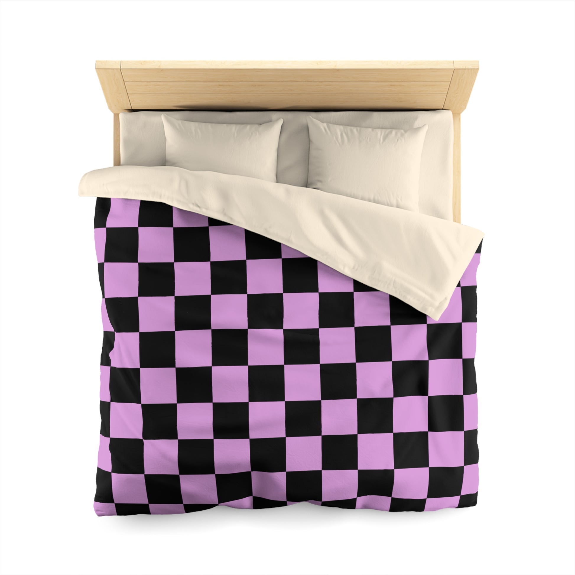 Pixel Punk Vision Microfiber Duvet Cover, Artsulli - Art is Long, Life is Short, Home Decor, , , , , , , 