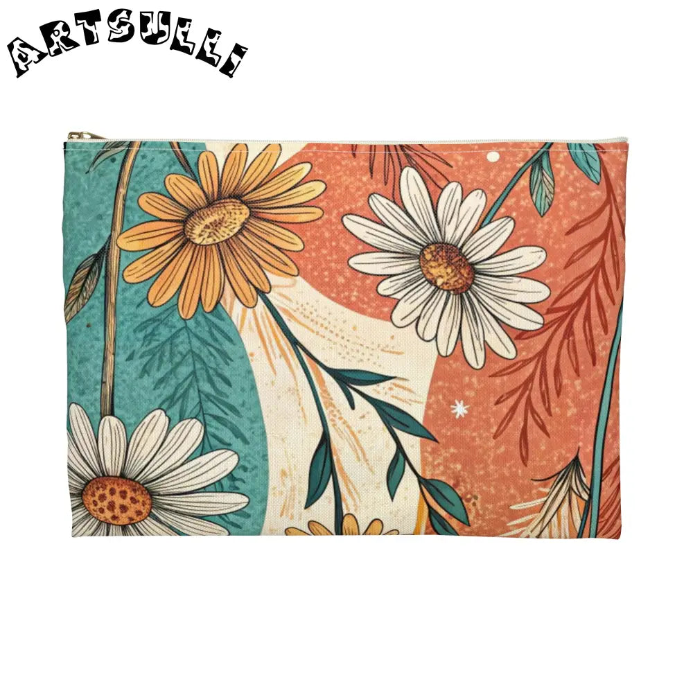 JAKKOUTTHEBXX Retro Daisy Dream Accessory Pouch JAKKOUTTHEBXX