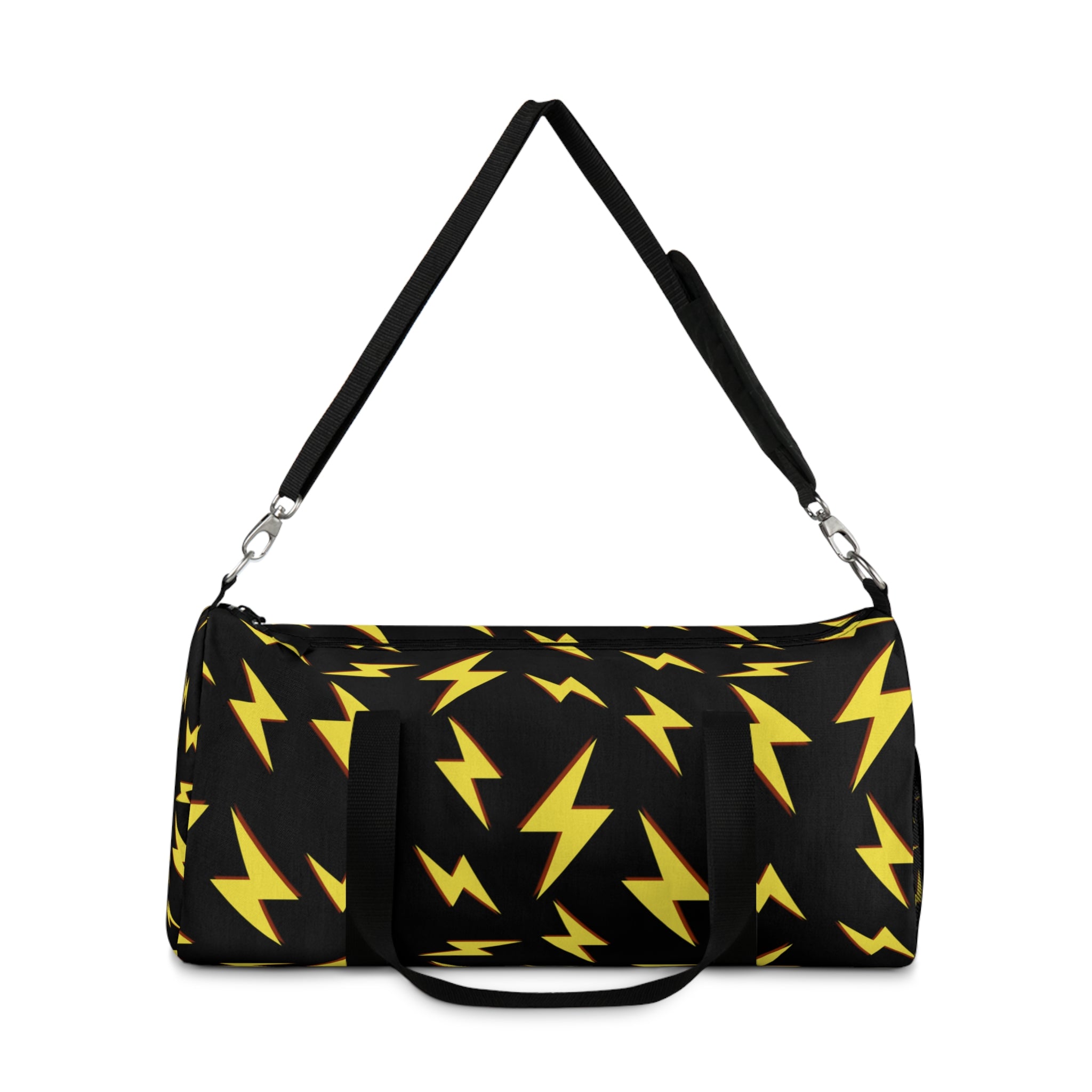Lightning Bolts Short  Punchy Duffel Bag, Artsulli - Art is Long, Life is Short, Bags, , , , , , , 