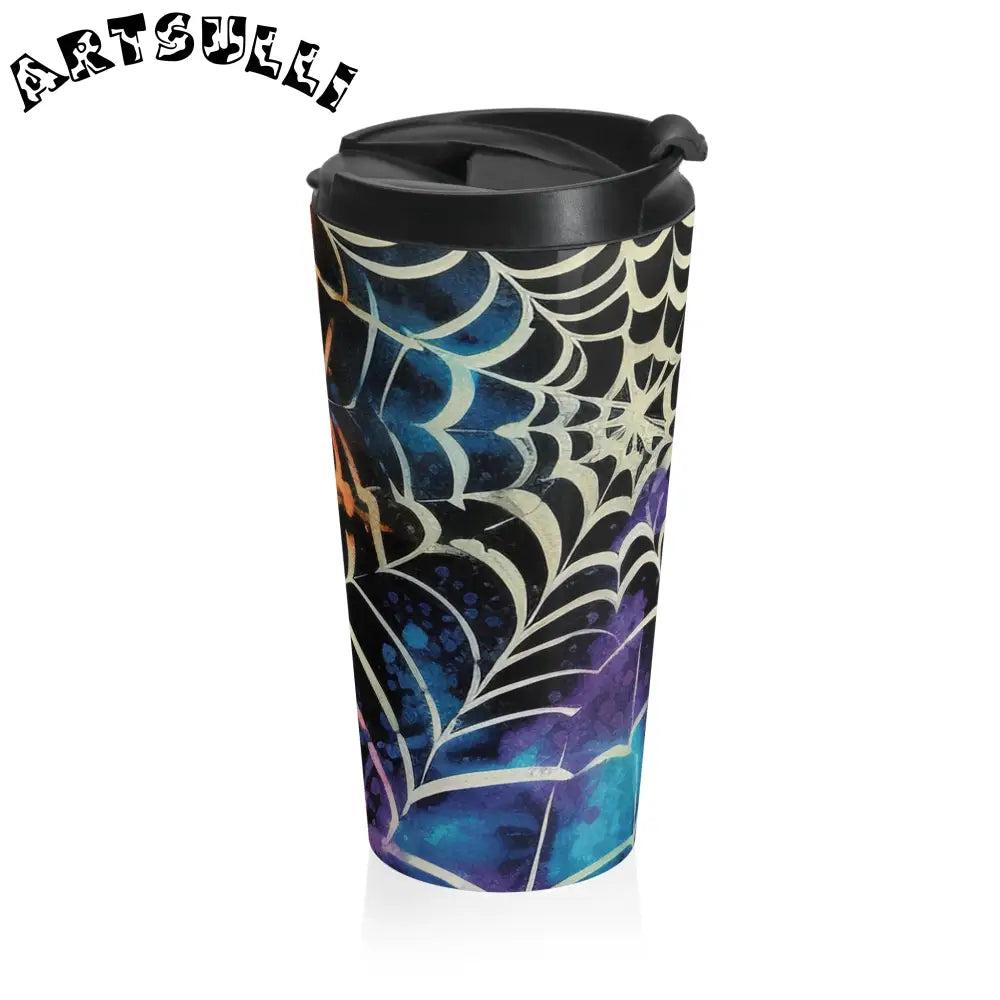 JAKKOUTTHEBXX Spider Web Stainless Steel Travel Mug 2025