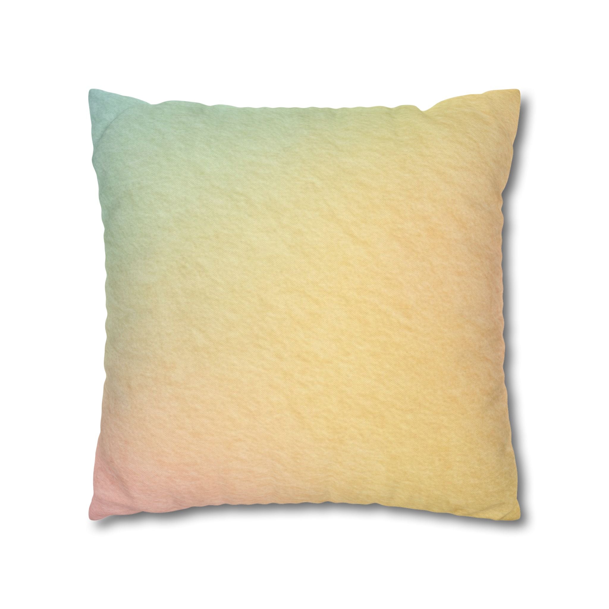 Spun Polyester Square Pillowcase