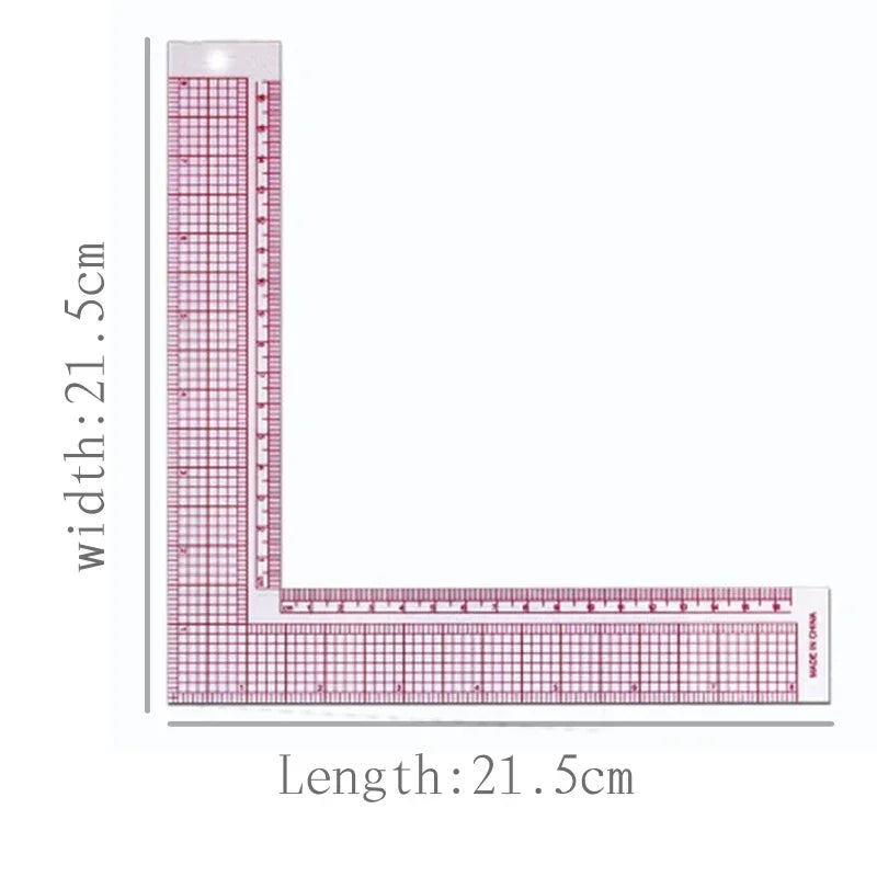 Buy The Best By Artsulli - Art is Long Life Short - Sewing Patchwork Quilting Ruler Plastic Garment Cutting Craft Scale Rule Drawing