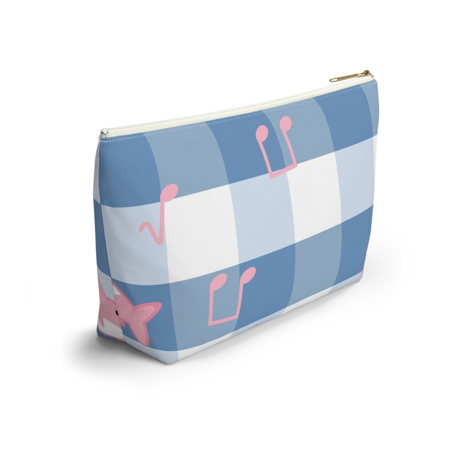Music Shark Accessory Pouch w T-bottom, Artsulli - Art is Long, Life is Short, Bags, , , , , , , 