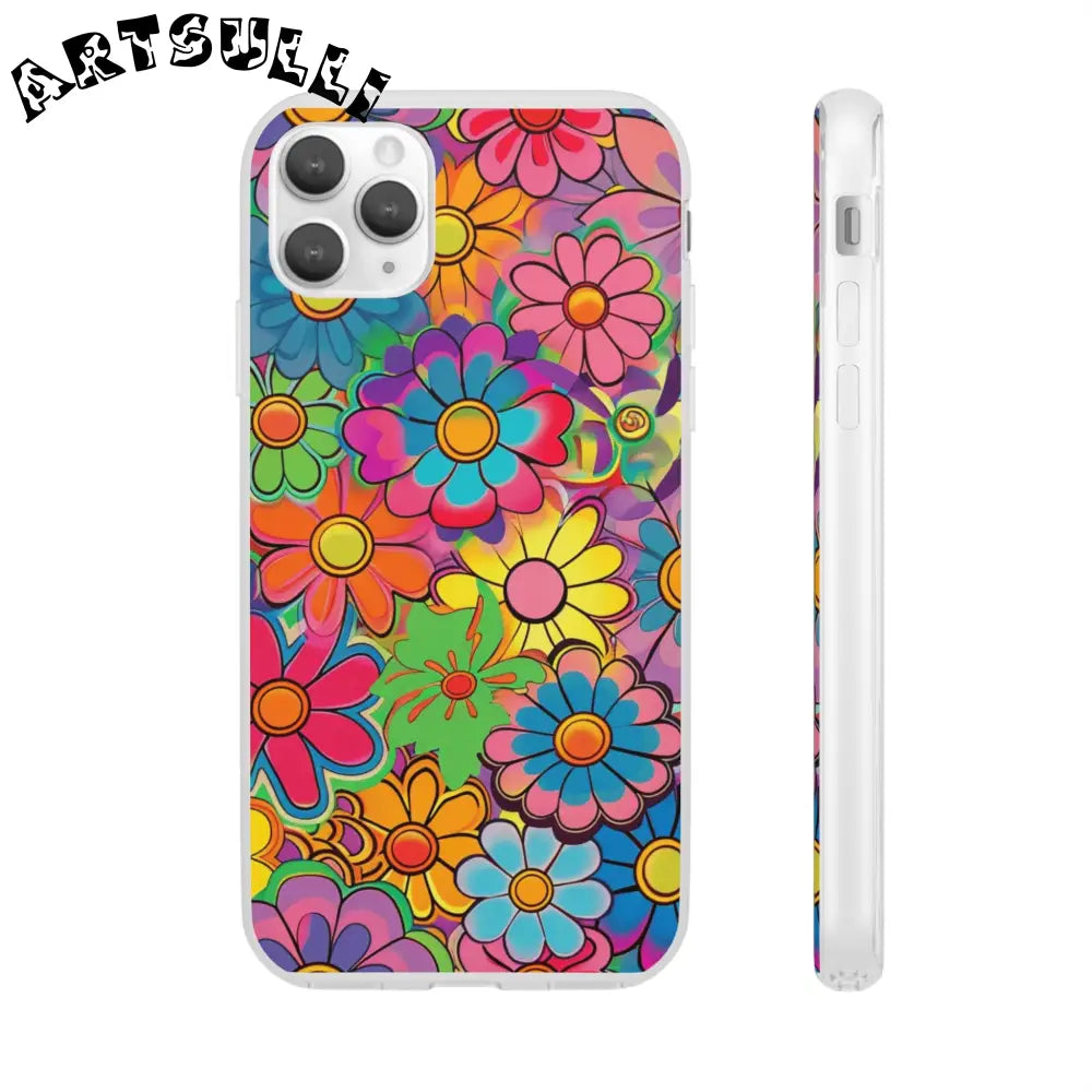 JAKKOUTTHEBXX Chromatic Daisy Dream Flexi Cases JAKKOUTTHEBXX
