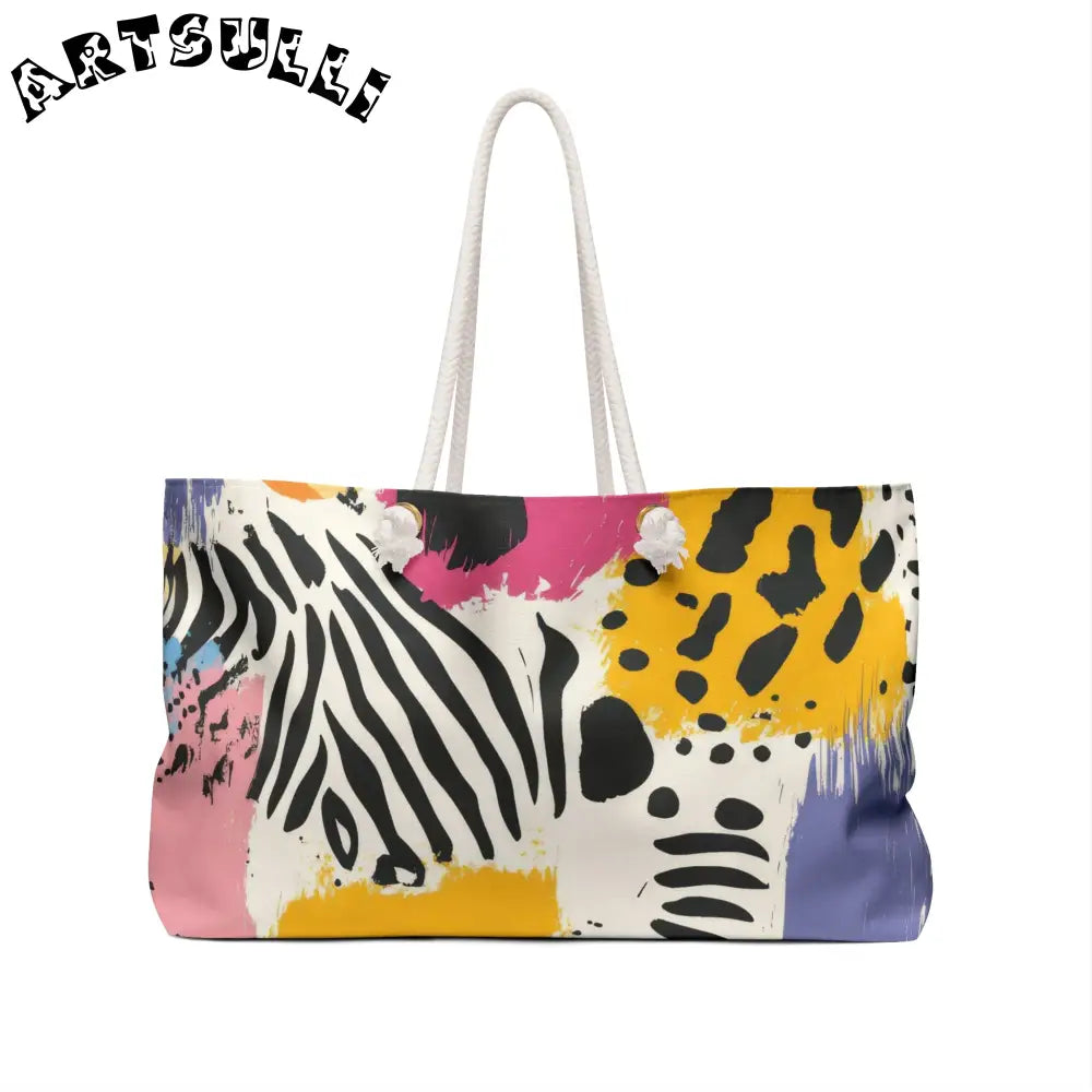 JAKKOUTTHEBXX Animal Print x Paint Brush Strokes Multi-Color II