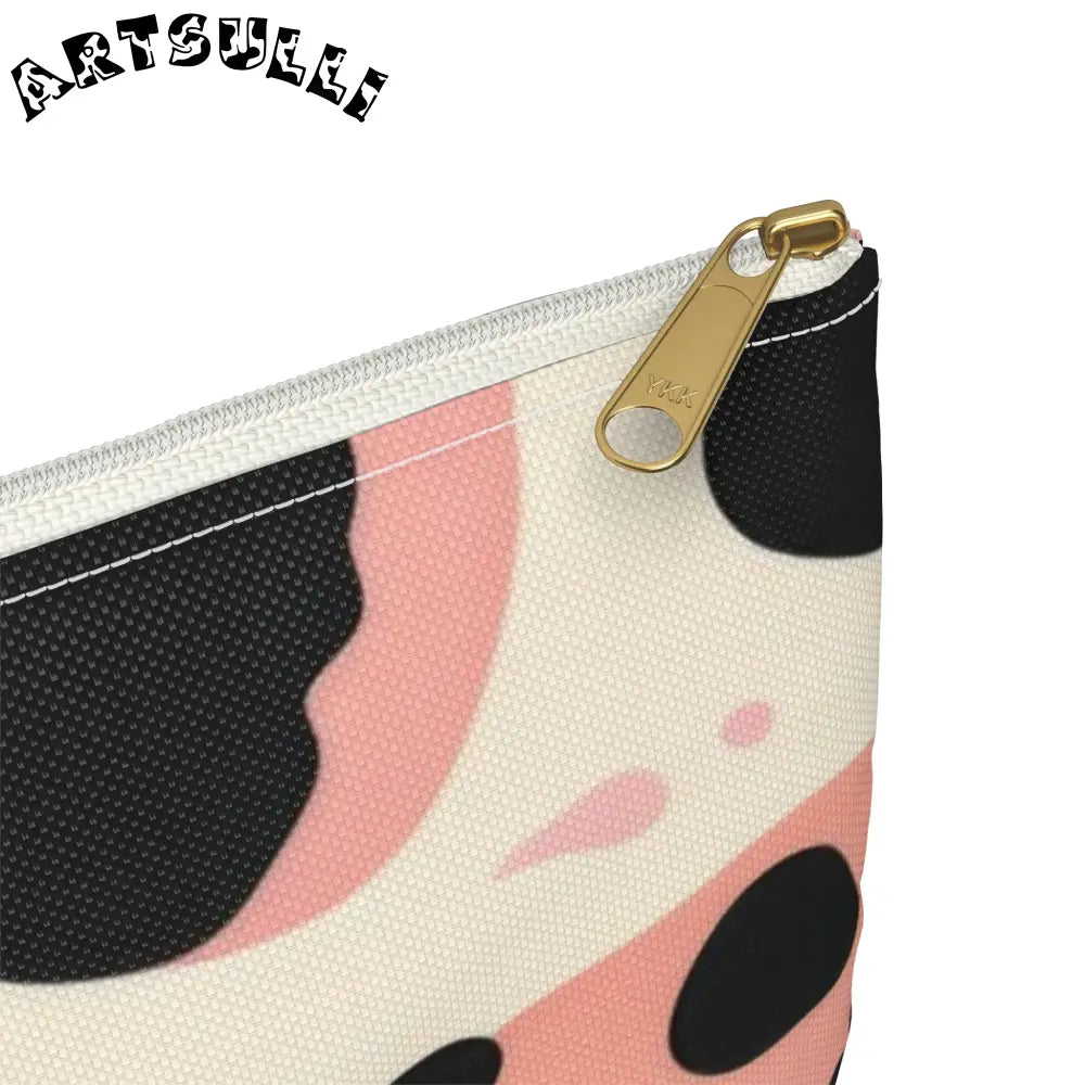 JAKKOUTTHEBXX Pink Cow Print Pencil Cases 2025