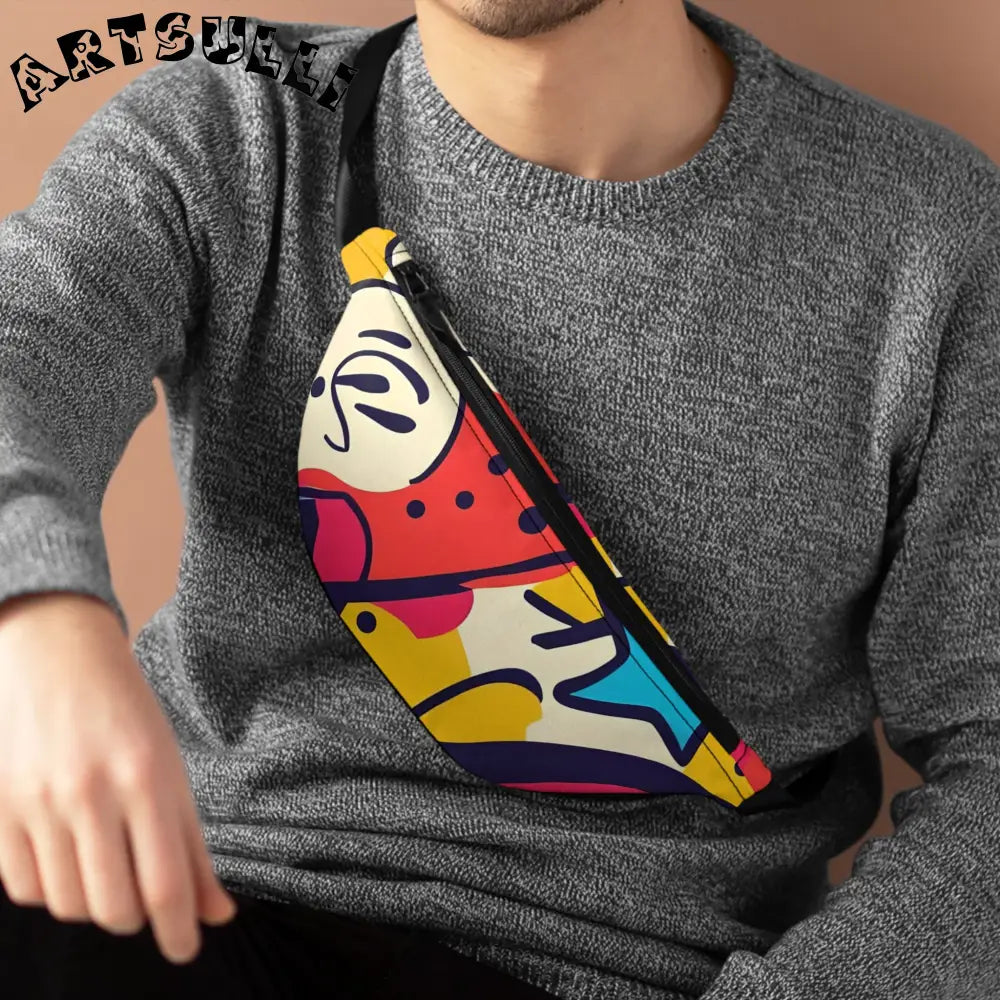 JAKKOUTTHEBXX Comic x Pop Art Fanny Pack JAKKOUTTHEBXX Artsulli