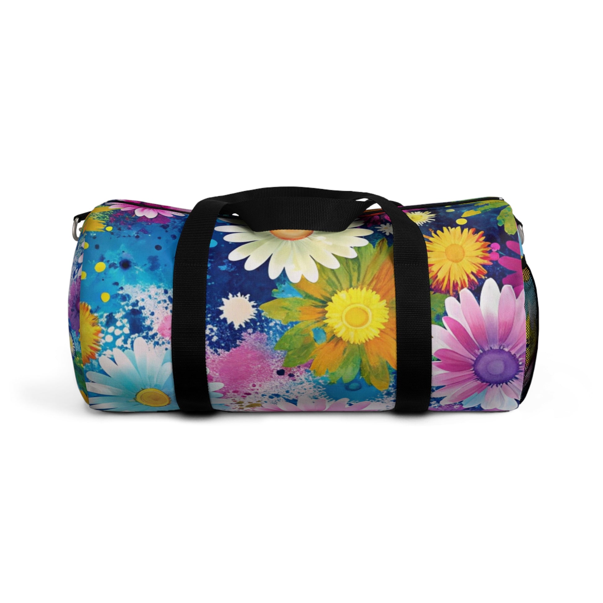 Magical Flower Explosion II Multi-Color Duffel Bag, Artsulli - Art is Long, Life is Short, Bags, Size, Small, , , , , 29315294372893