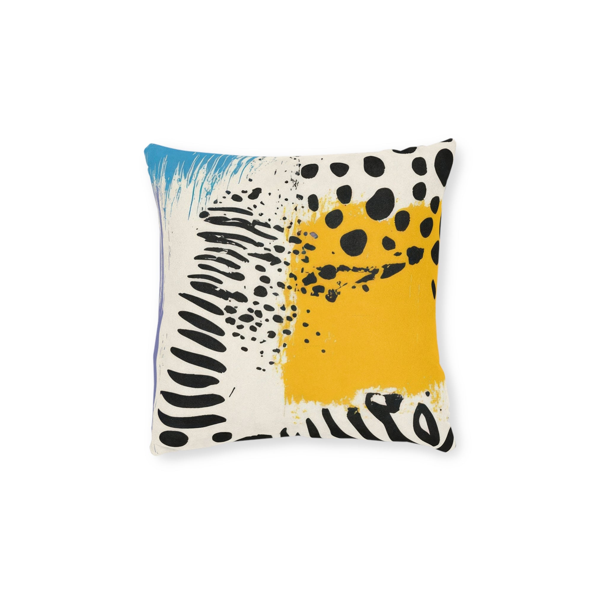 Rae Zebra Rhapsody Square Pillow, Artsulli - Art is Long, Life is Short, Home Decor, Size, 12" × 12", , , , , 10109018807158