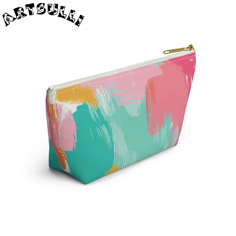 JAKKOUTTHEBXX Preppy Pixel Bloom Accessory Pouch w T-bottom