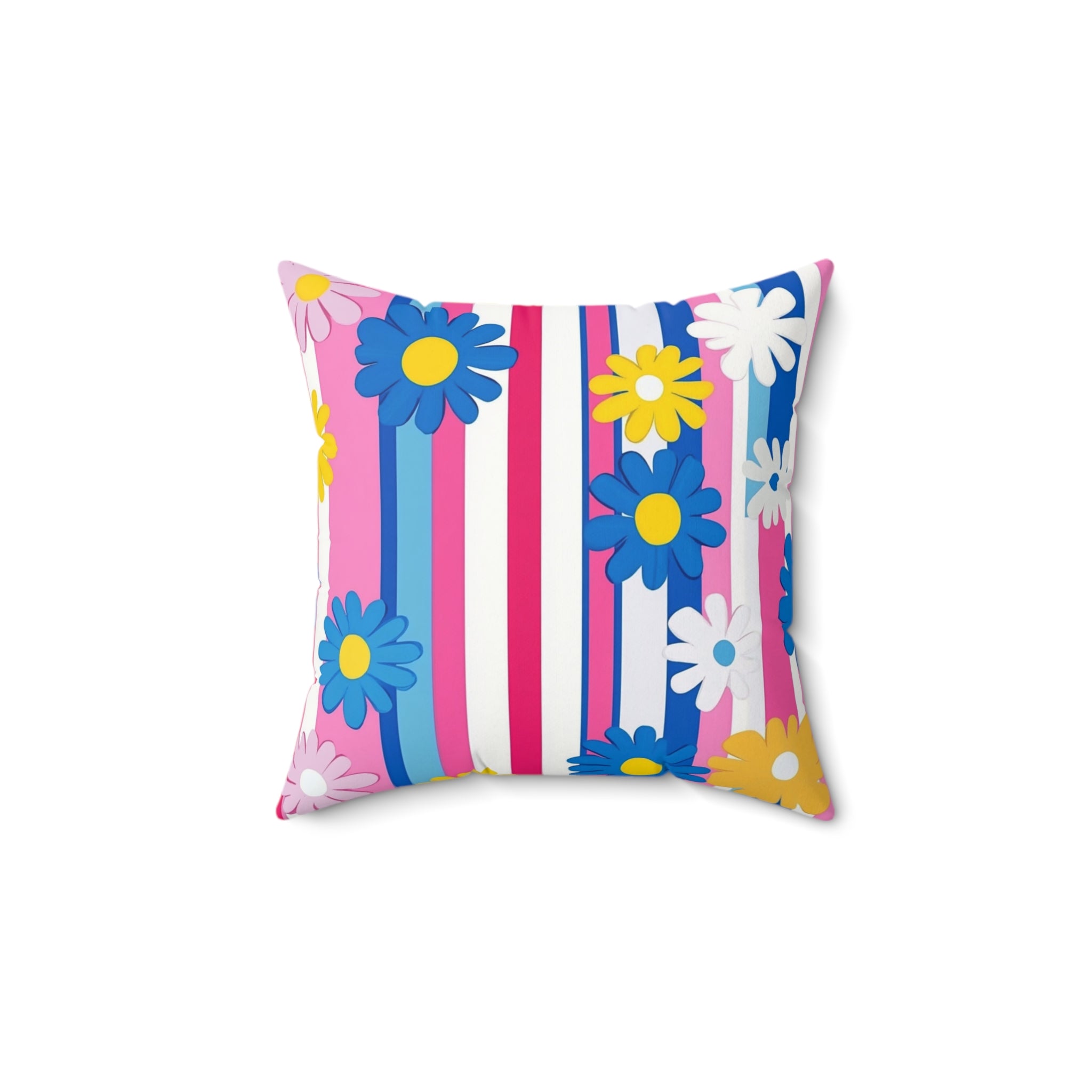 Spun Polyester Square Pillow, Artsulli - Art is Long, Life is Short, Home Decor, Size, 14" × 14", , , , , 11565642881121