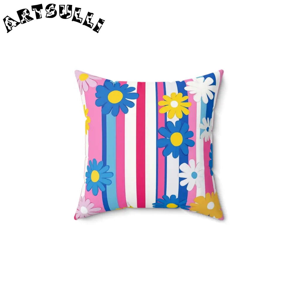 JAKKOUTTHEBXX Spun Polyester Square Pillow JAKKOUTTHEBXX Artsulli