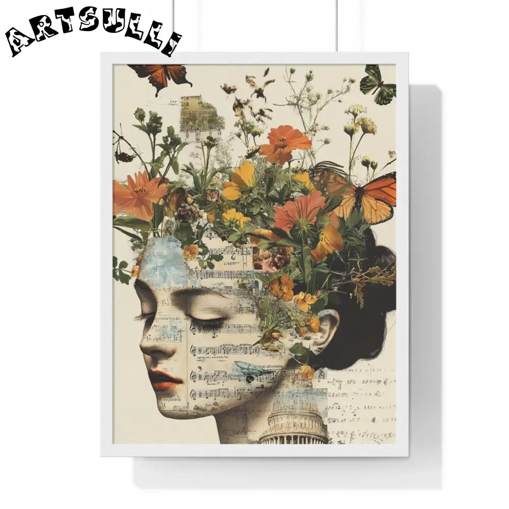 JAKKOUTTHEBXX Ethereal Muse Framed Art Printed Poster 2025
