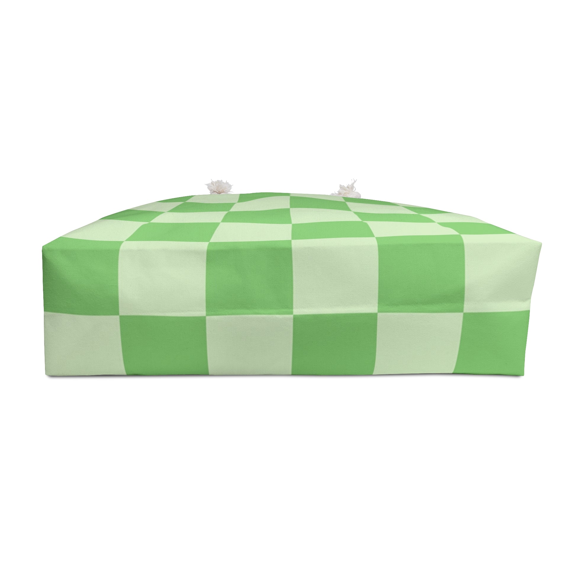 Checkerboard Green Weekender Bag, Artsulli - Art is Long, Life is Short, Bags, , , , , , , 