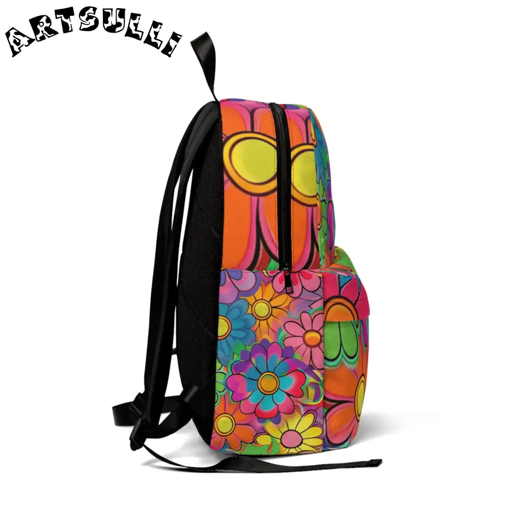 JAKKOUTTHEBXX Chromatic Daisy Dream Unisex Classic Backpack