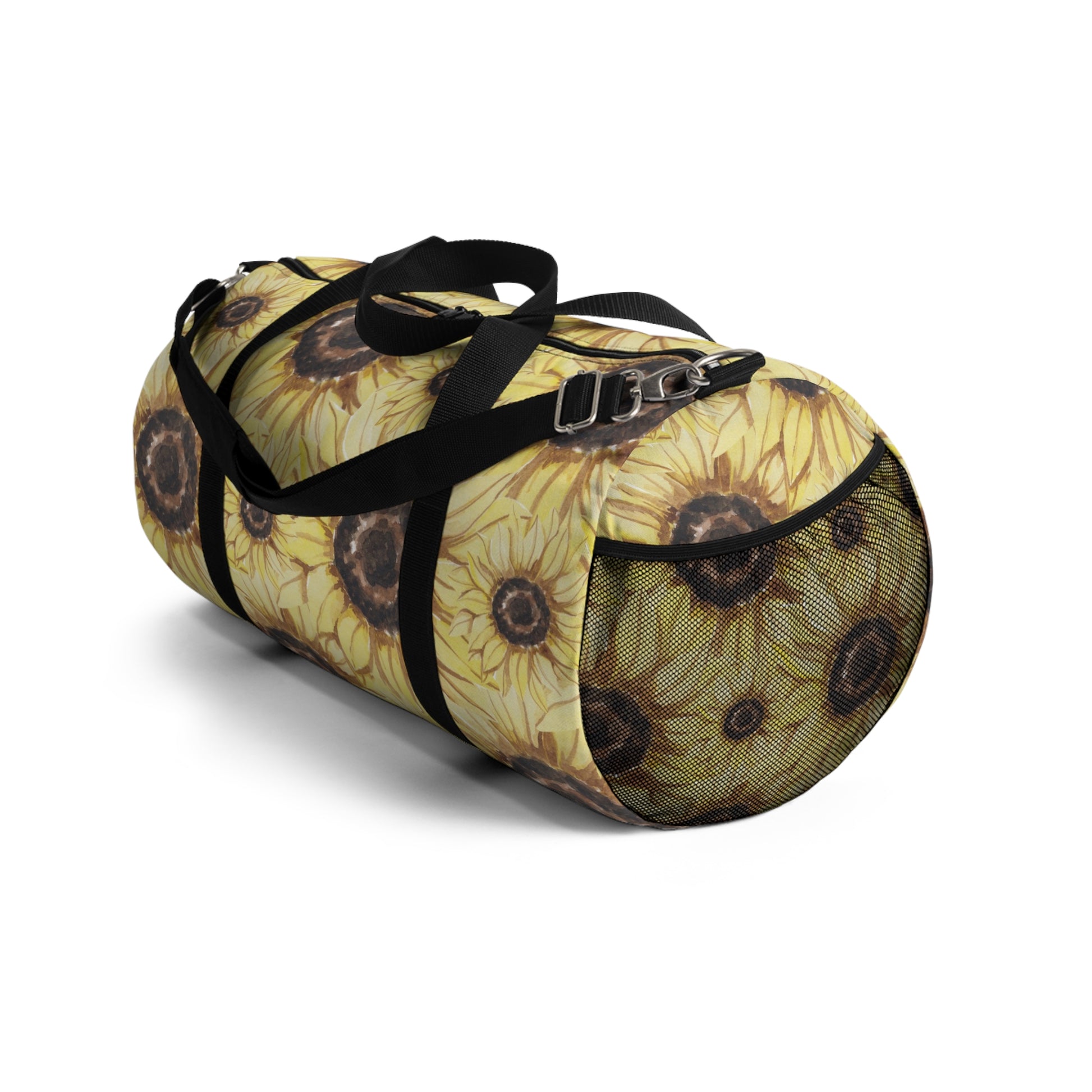Retro Anime Sunflower Duffel Bag, Artsulli - Art is Long, Life is Short, Bags, , , , , , , 