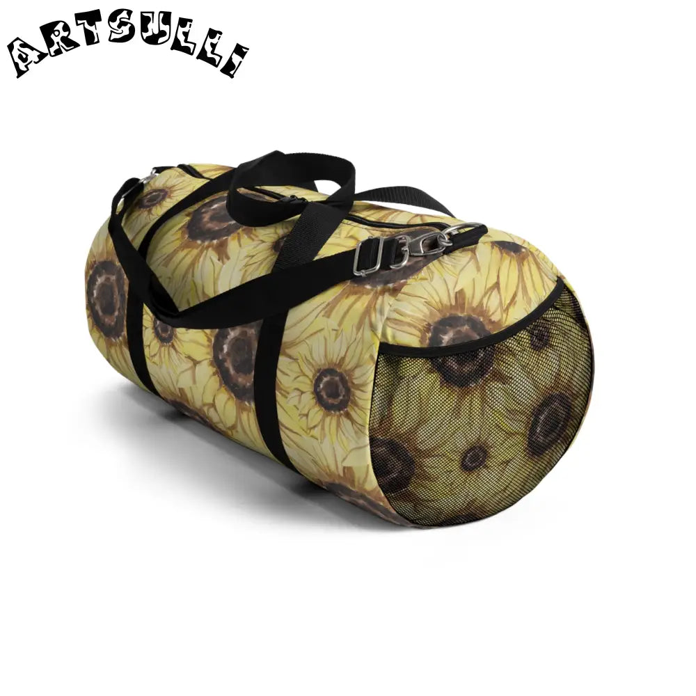 JAKKOUTTHEBXX Retro Anime Sunflower Duffel Bag JAKKOUTTHEBXX