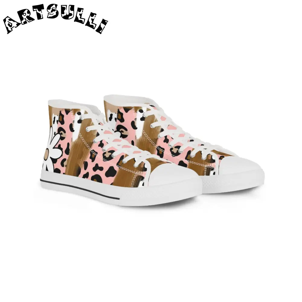 JAKKOUTTHEBXX Sutfin Ghosts Pop Art Men’s High Top Sneakers