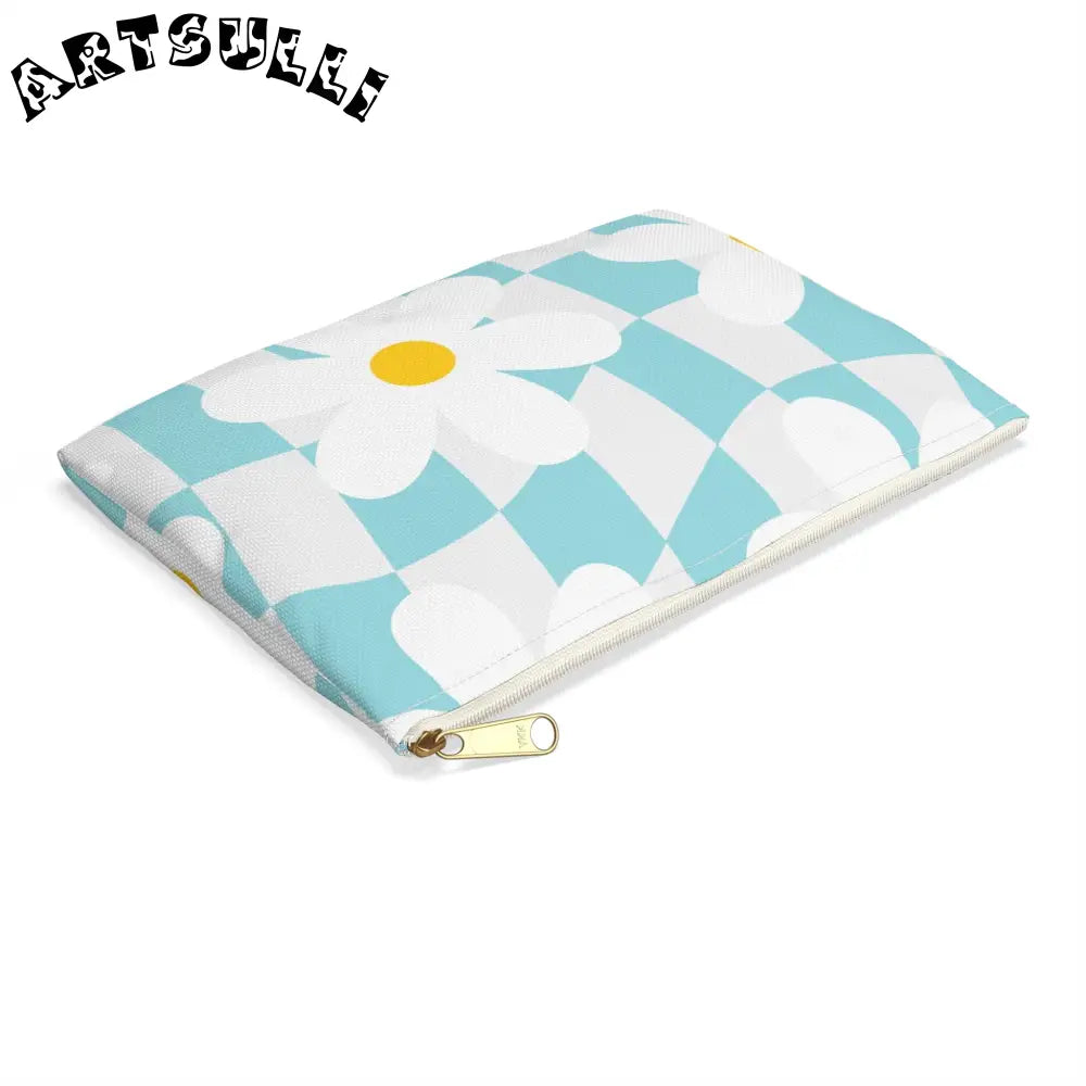 JAKKOUTTHEBXX Trippy Check Garden Accessory Pouch JAKKOUTTHEBXX