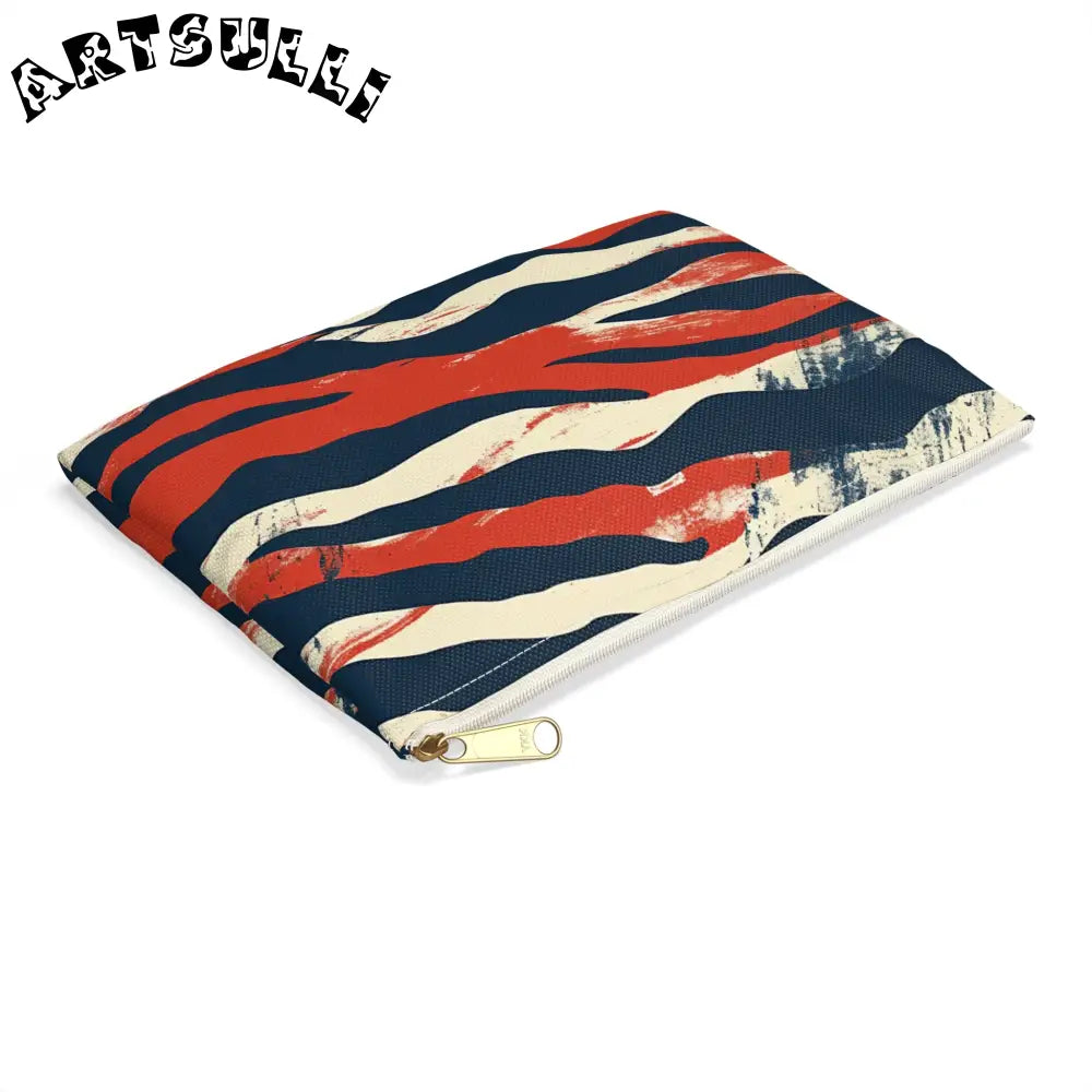 JAKKOUTTHEBXX Capricious Tiger Wave Accessory Pouch JAKKOUTTHEBXX