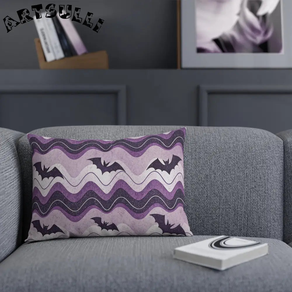 JAKKOUTTHEBXX Bat Wave Cushion JAKKOUTTHEBXX Artsulli - Art is Long,
