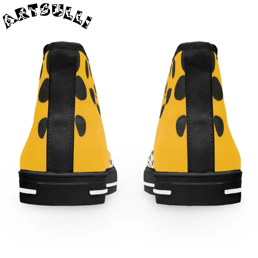 JAKKOUTTHEBXX Rae Zebra Rhapsody Women’s High Top Sneakers