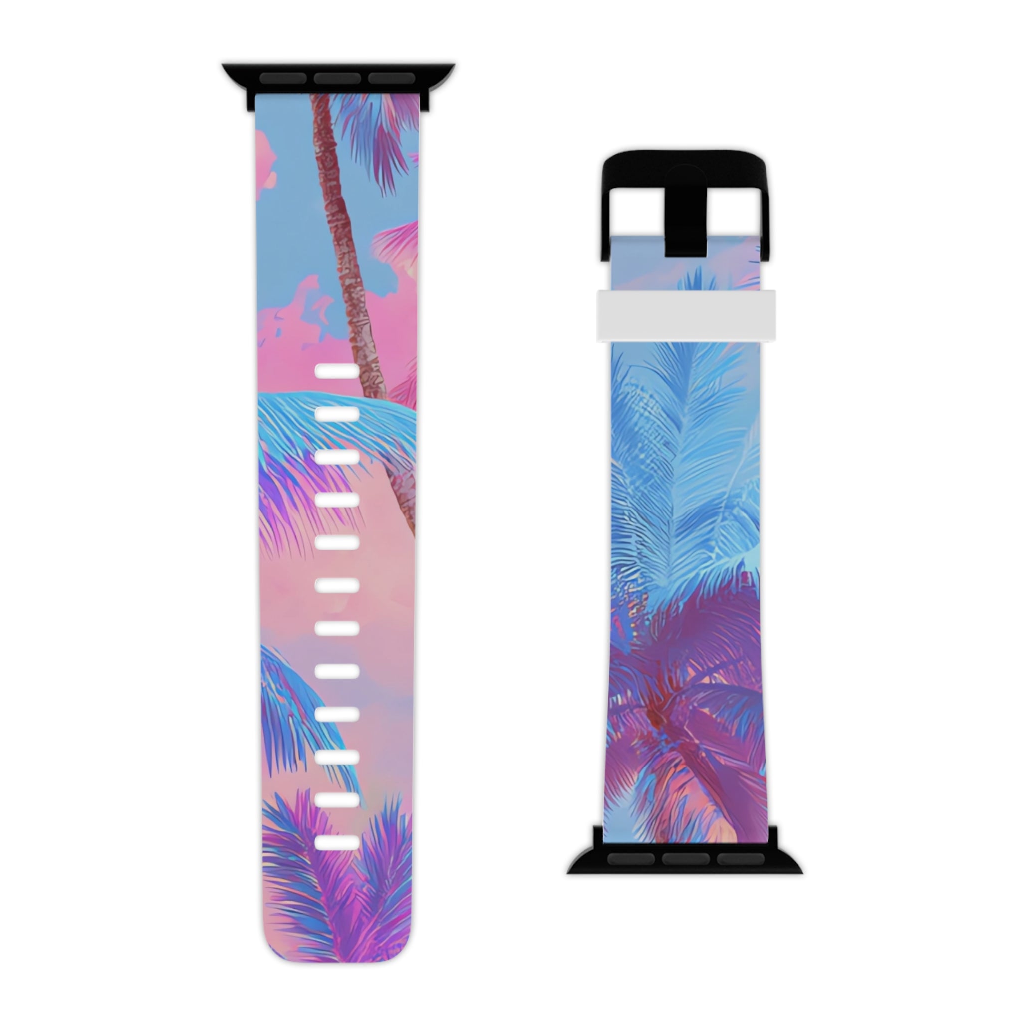Ethereal Pastel Palms Watch Band for Apple Watch, Artsulli - Art is Long, Life is Short, Accessories, , , , , , , 