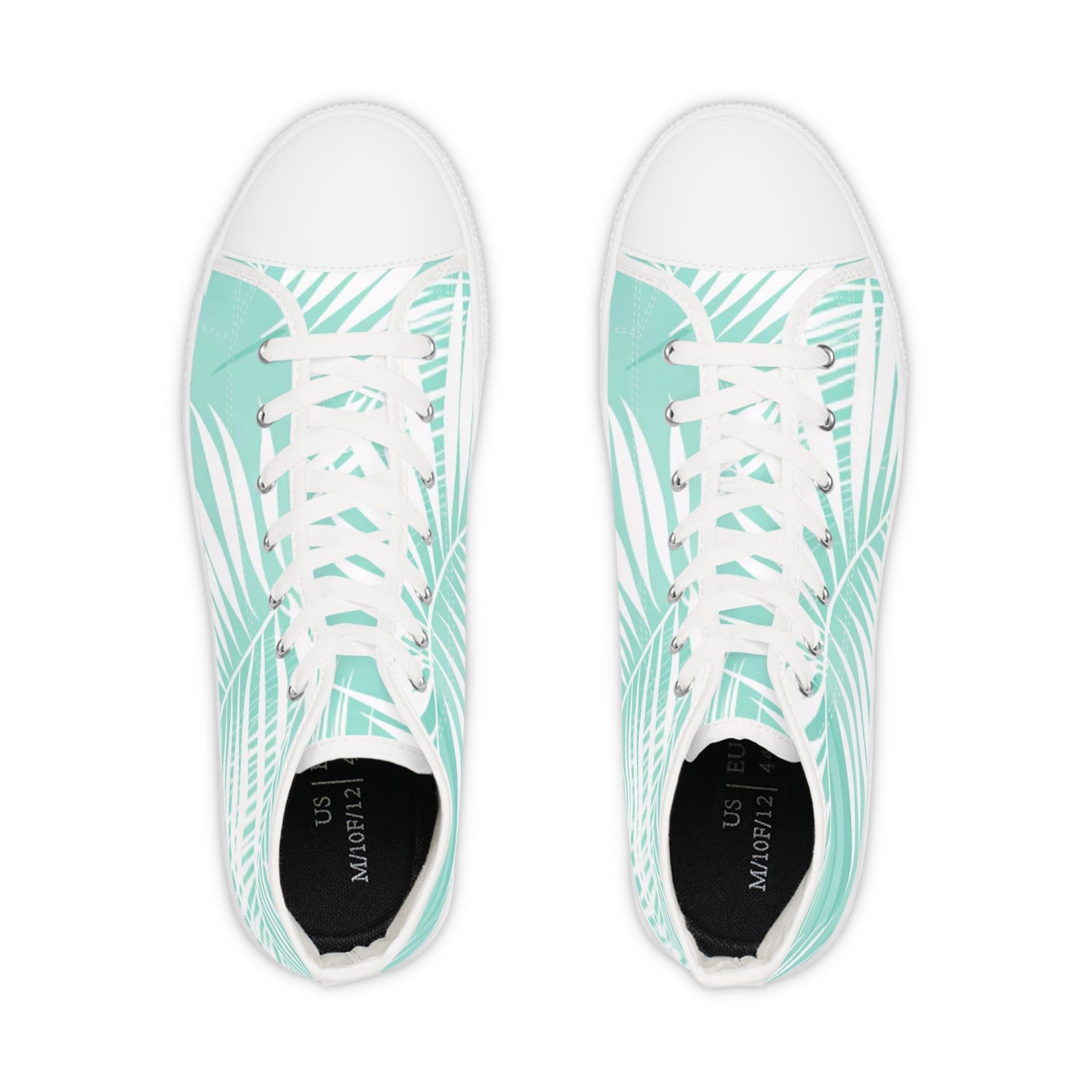 Versace Palm Men's High Top Sneakers, Artsulli - Art is Long, Life is Short, Shoes, , , , , , , 