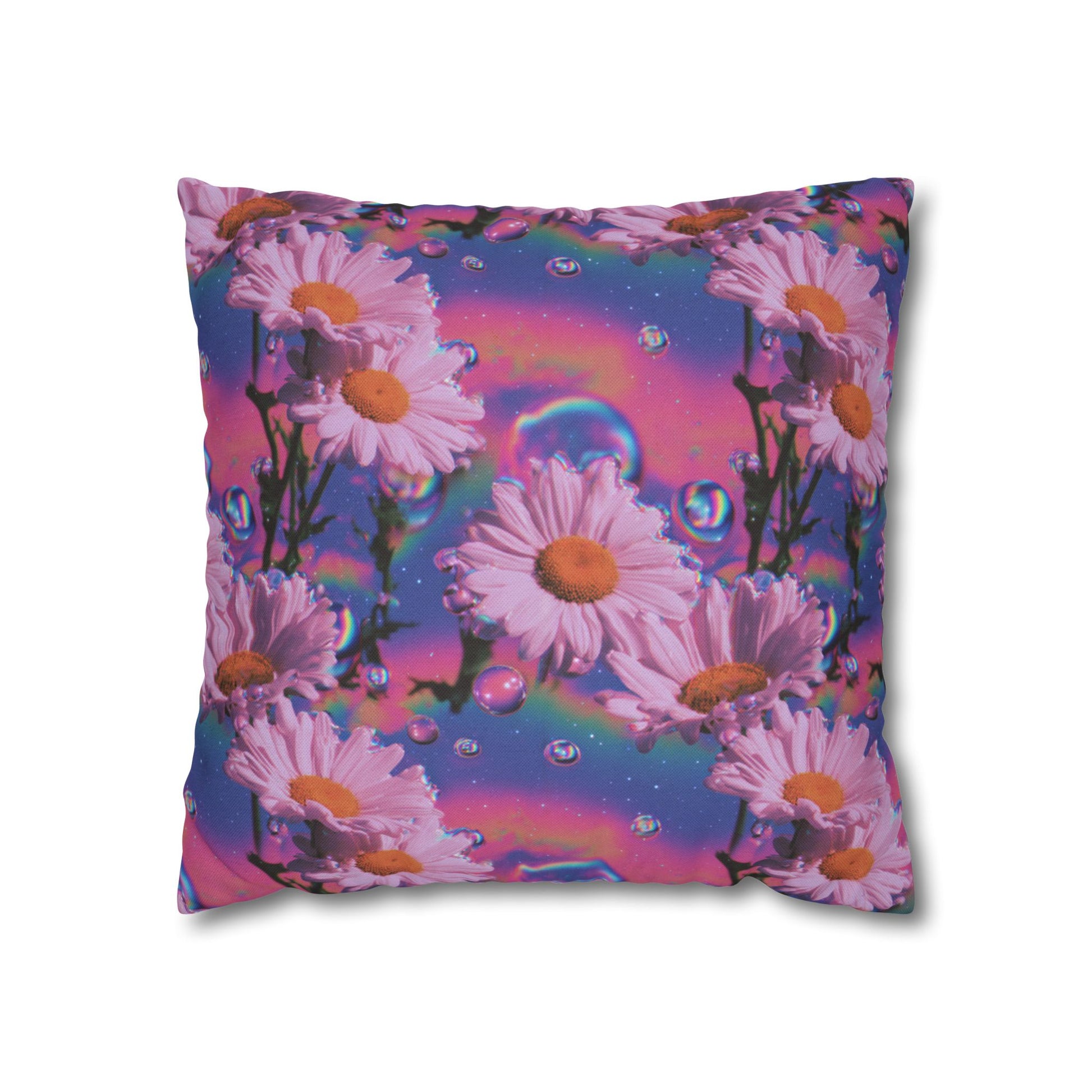 Spun Polyester Square Pillowcase, Artsulli - Art is Long, Life is Short, Home Decor, Size, 16" × 16", , , , , 33210905044267018421